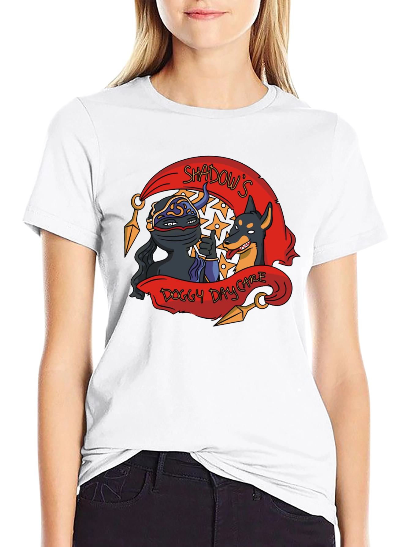 Shadows Doggy Daycare T-Shirt - Funny Dog Lover Tee