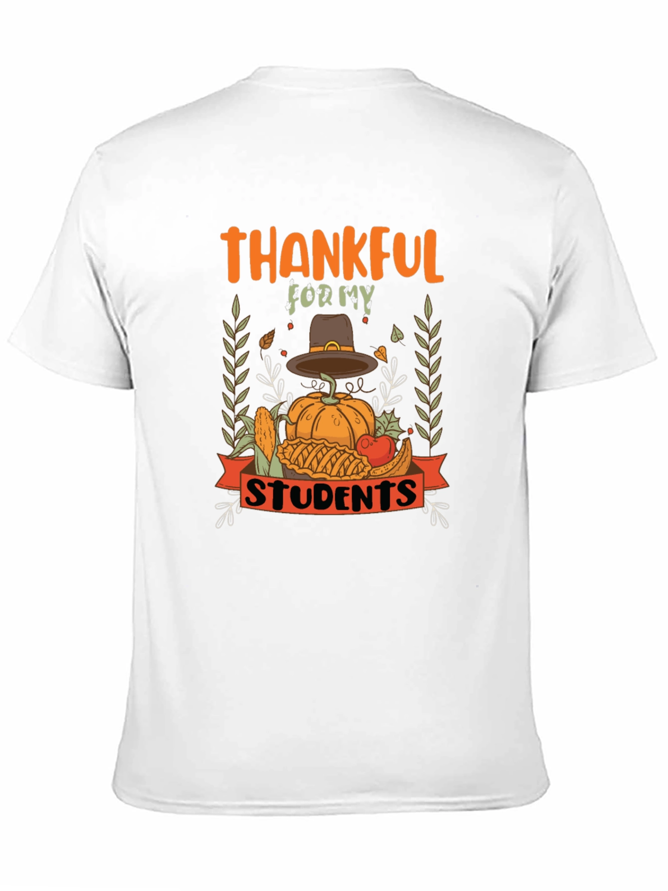 Thankful for my students thanksgiving teacher tee