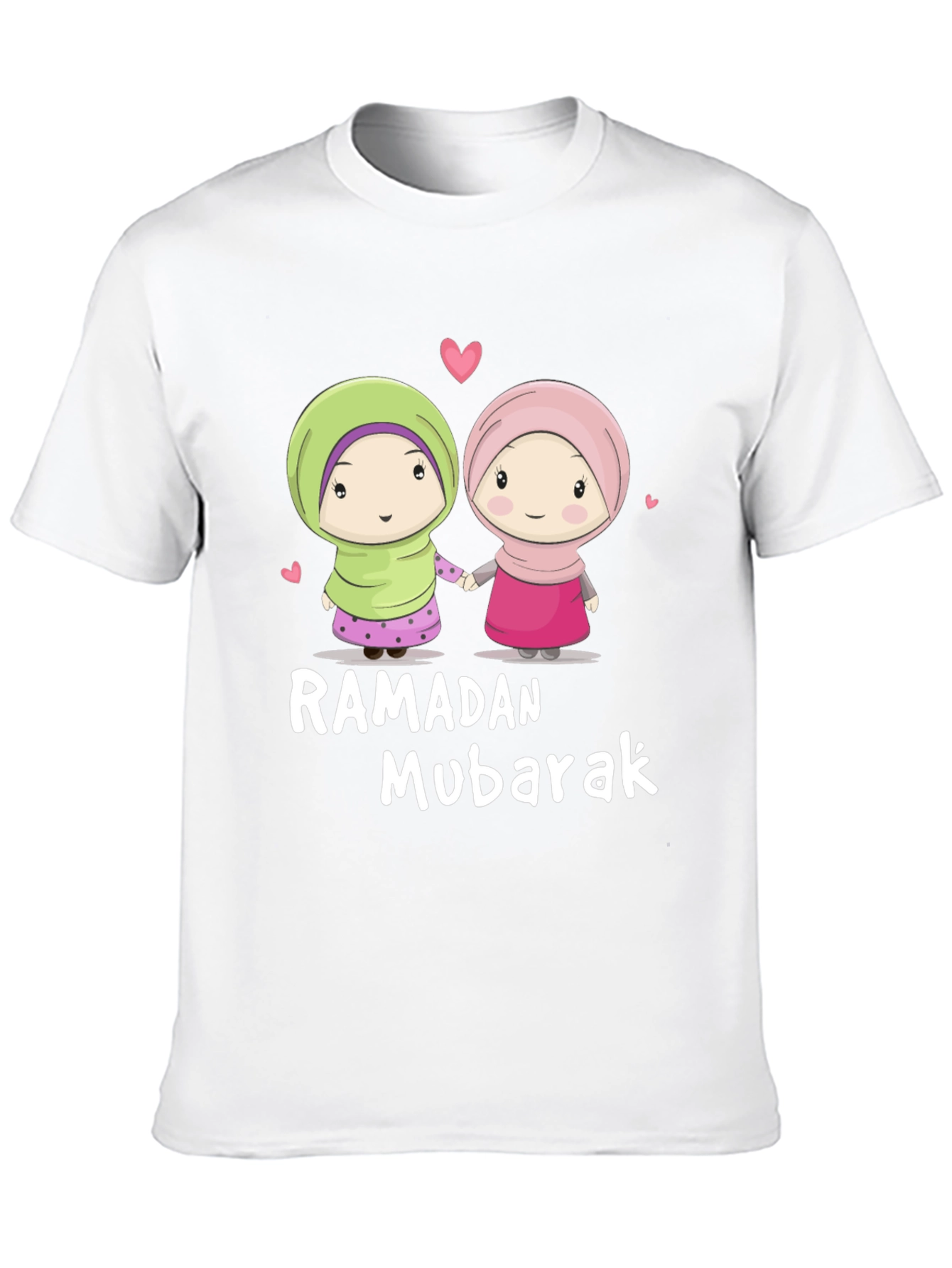 Ramadan Mubarak Cartoon T-Shirt