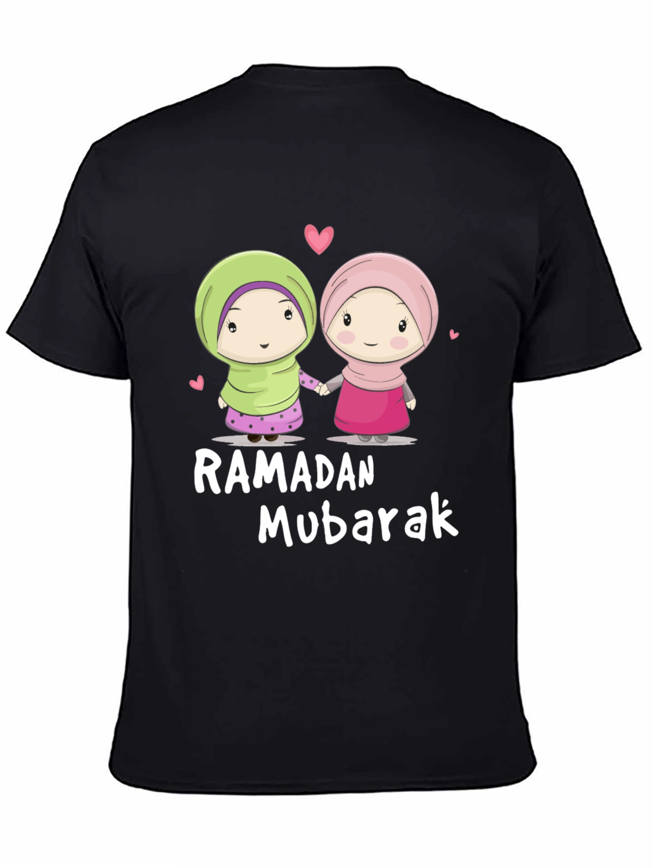 Ramadan Mubarak Cartoon T-Shirt