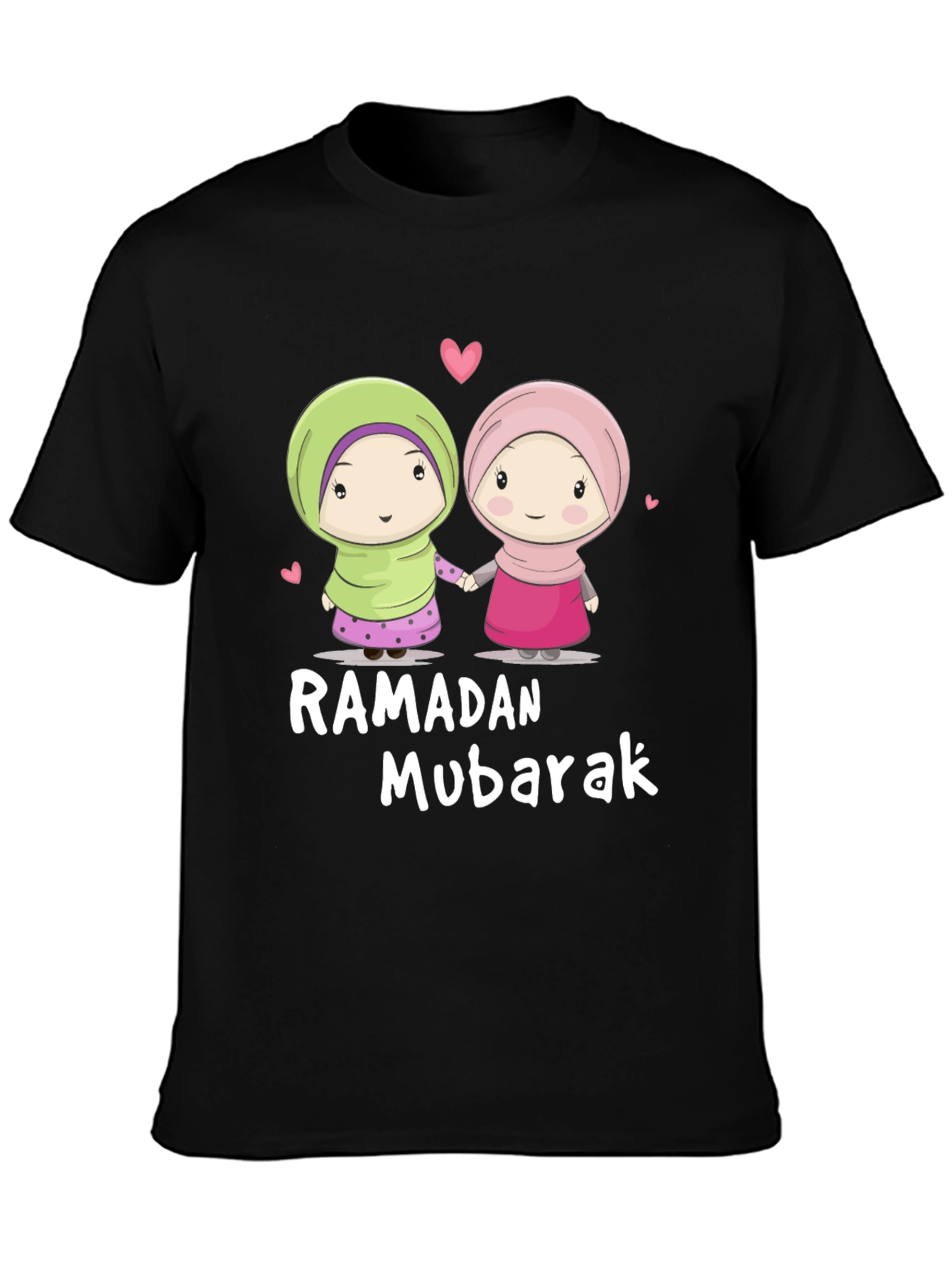 Ramadan Mubarak Cartoon T-Shirt