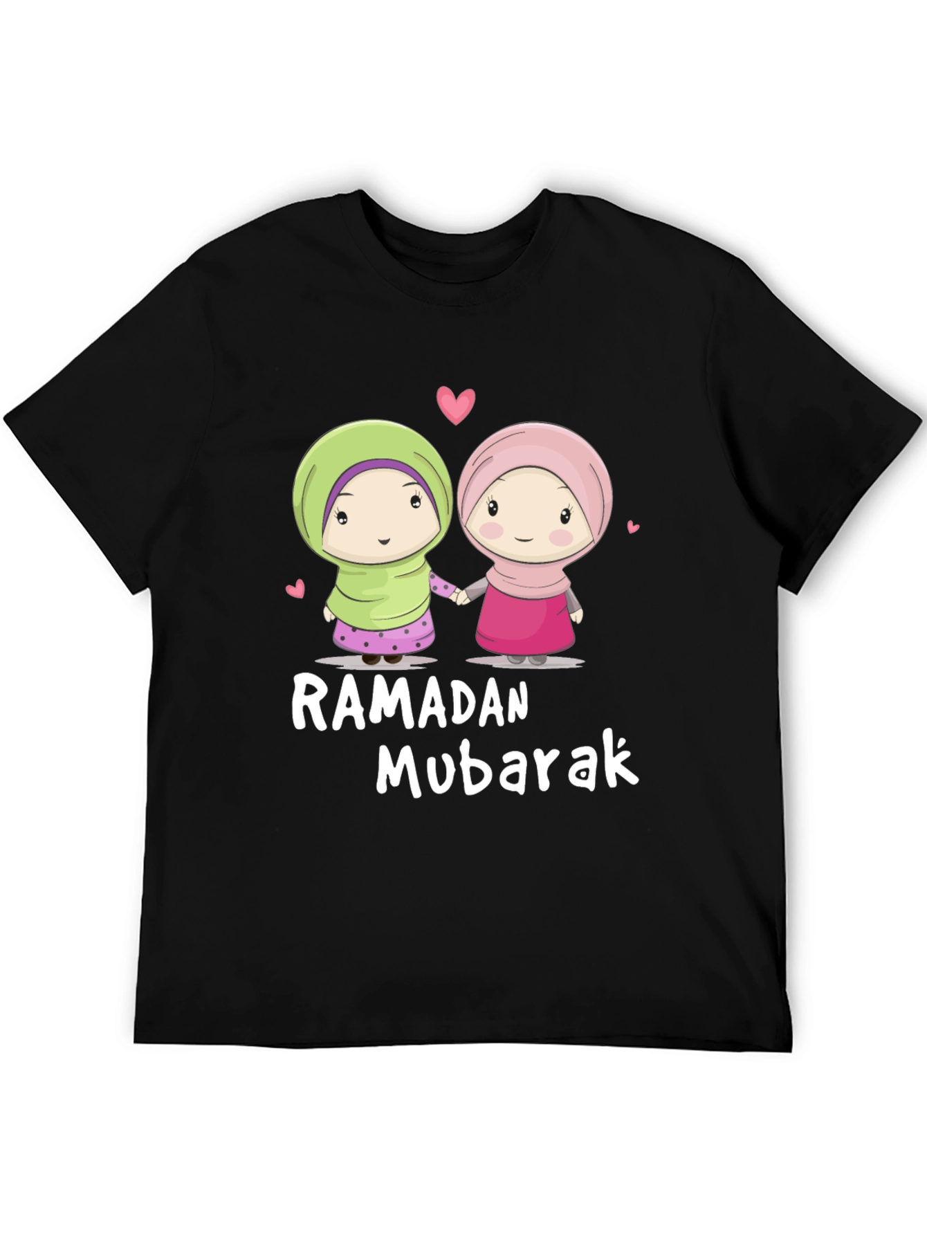 Ramadan Mubarak Cartoon T-Shirt
