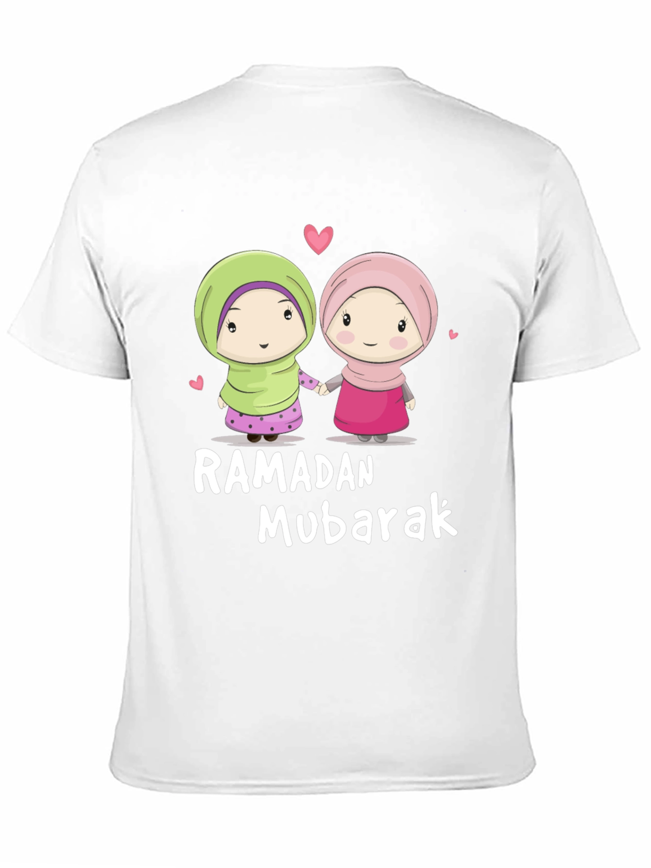 Ramadan Mubarak Cartoon T-Shirt