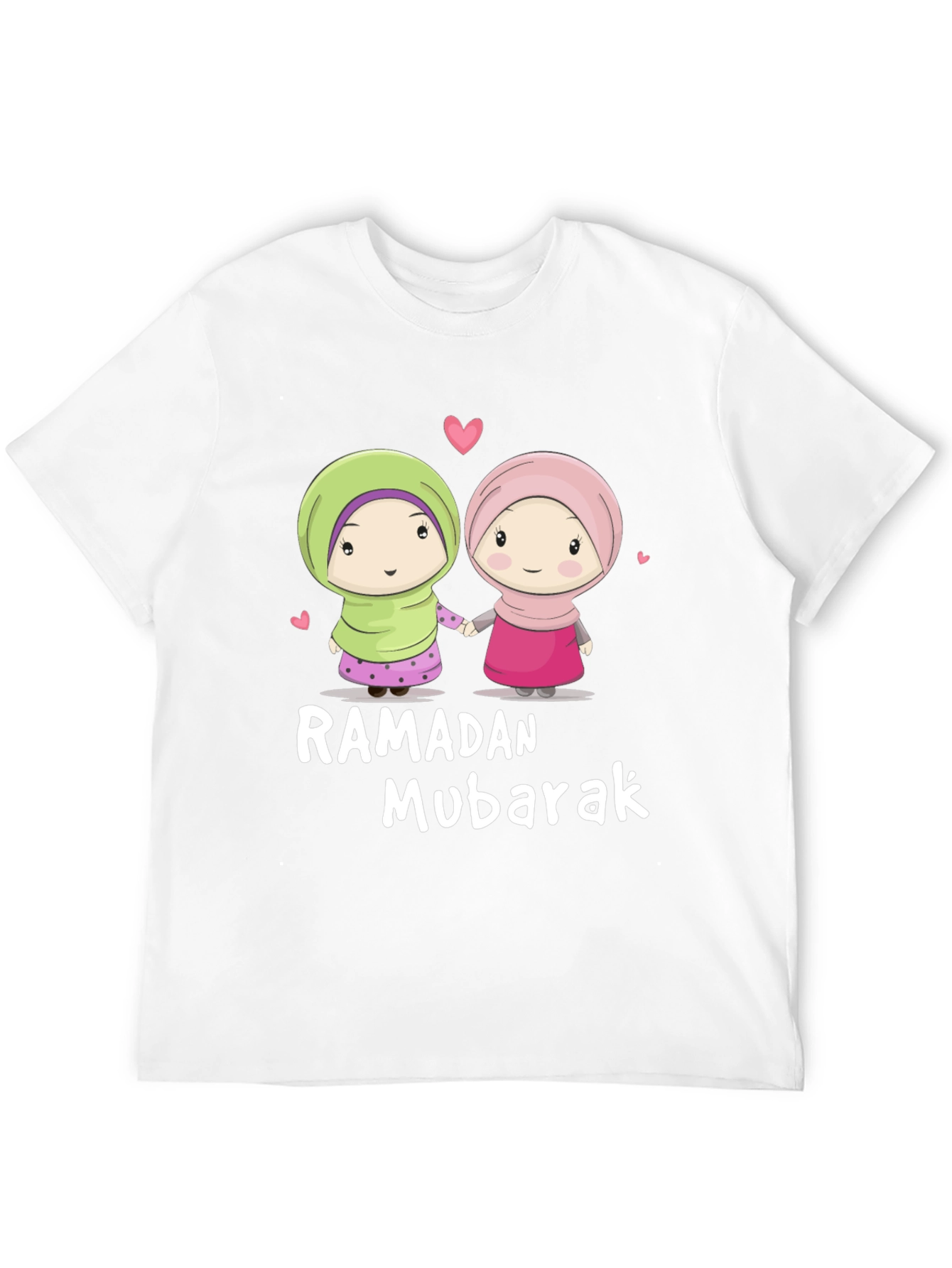 Ramadan Mubarak Cartoon T-Shirt