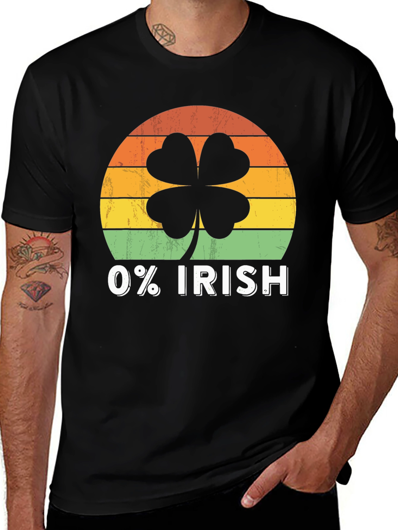 0% Irish St. Patricks Day T-Shirt