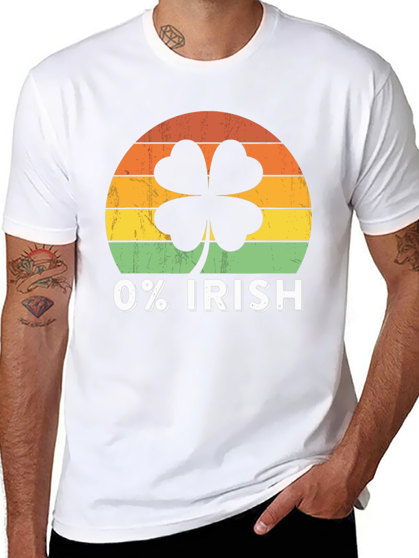 0% Irish St. Patricks Day T-Shirt