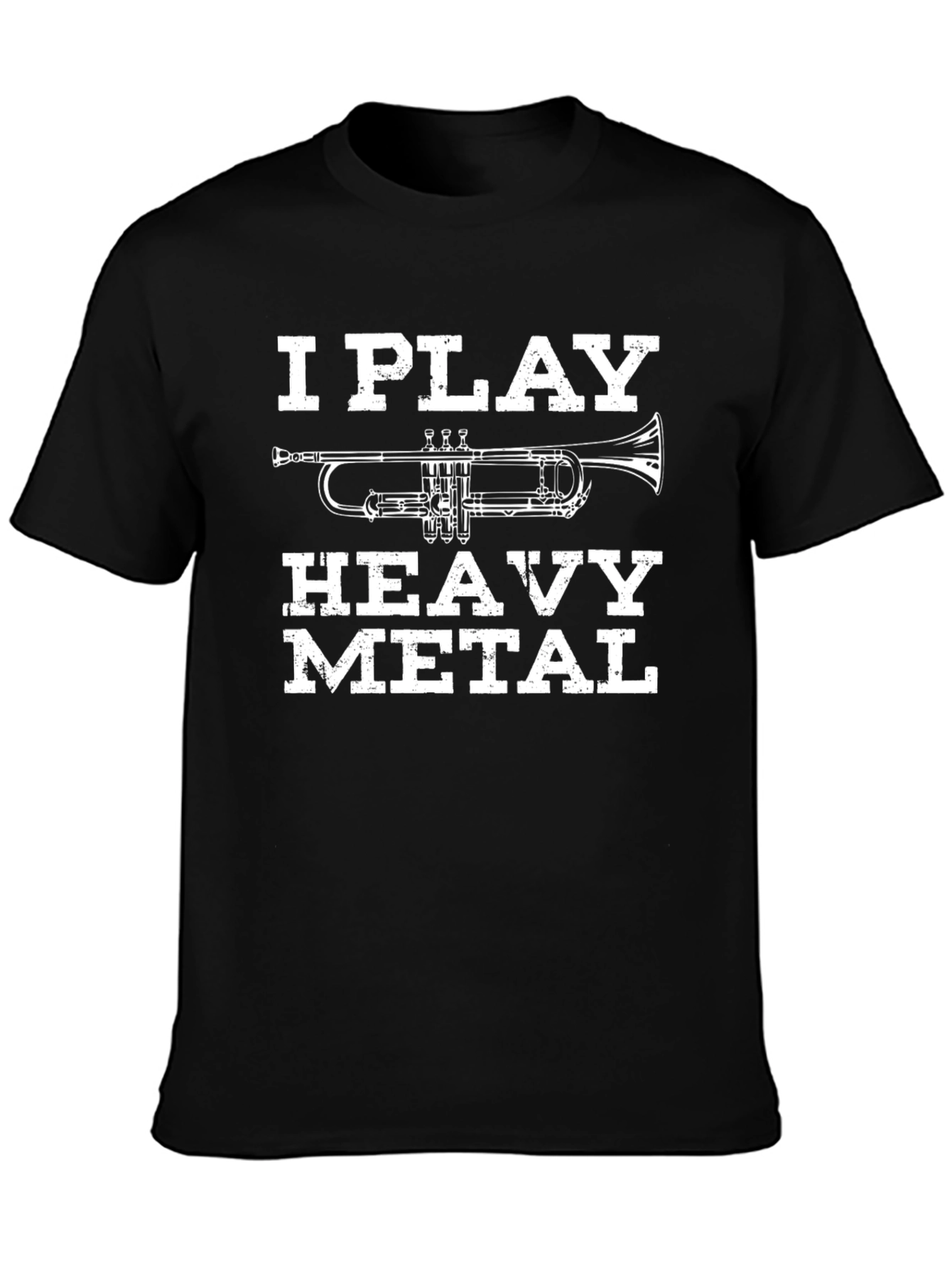 I Play Heavy Metal Trumpet T-Shirt