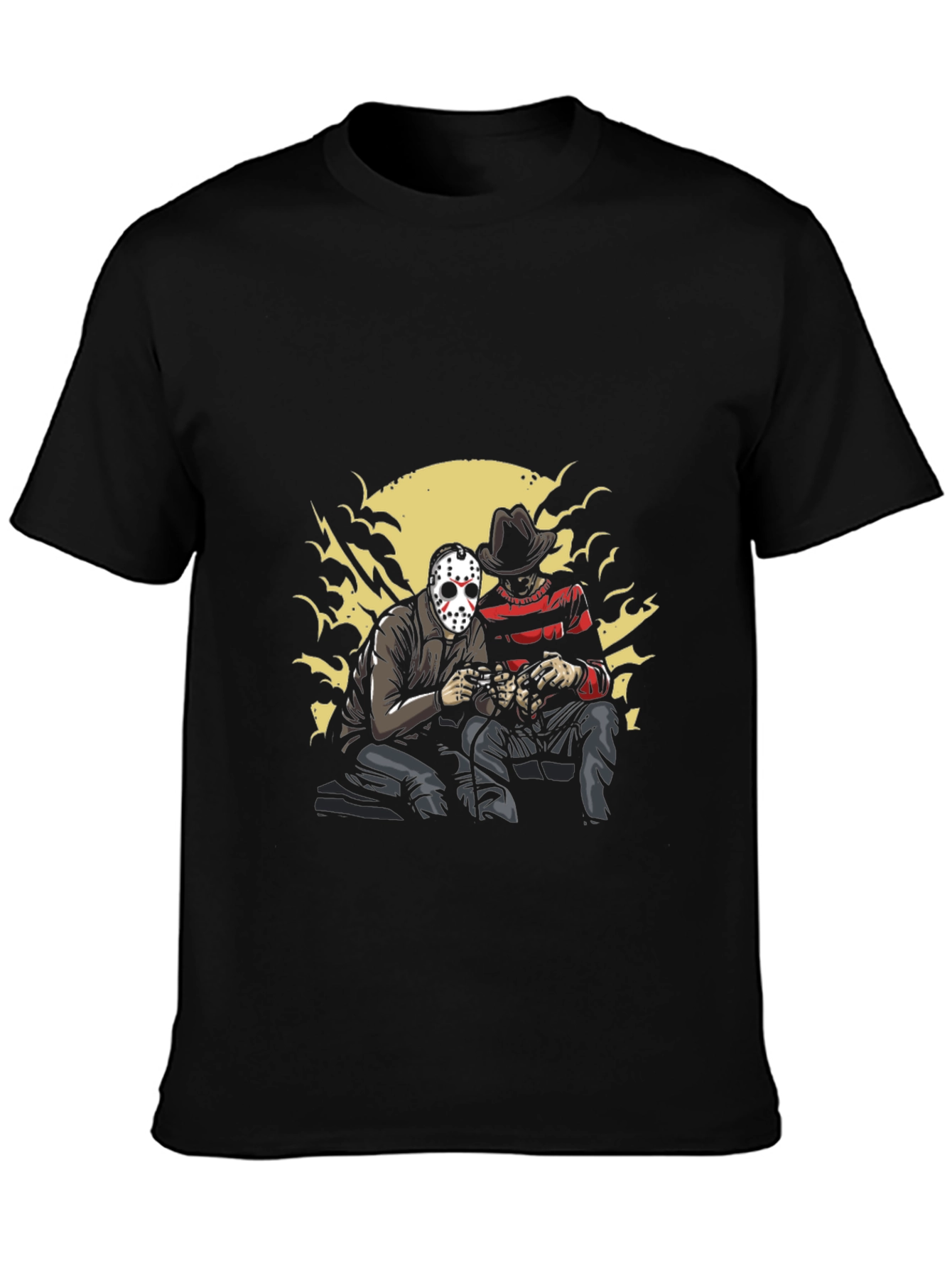 Horror Movie Characters Graphic Tee