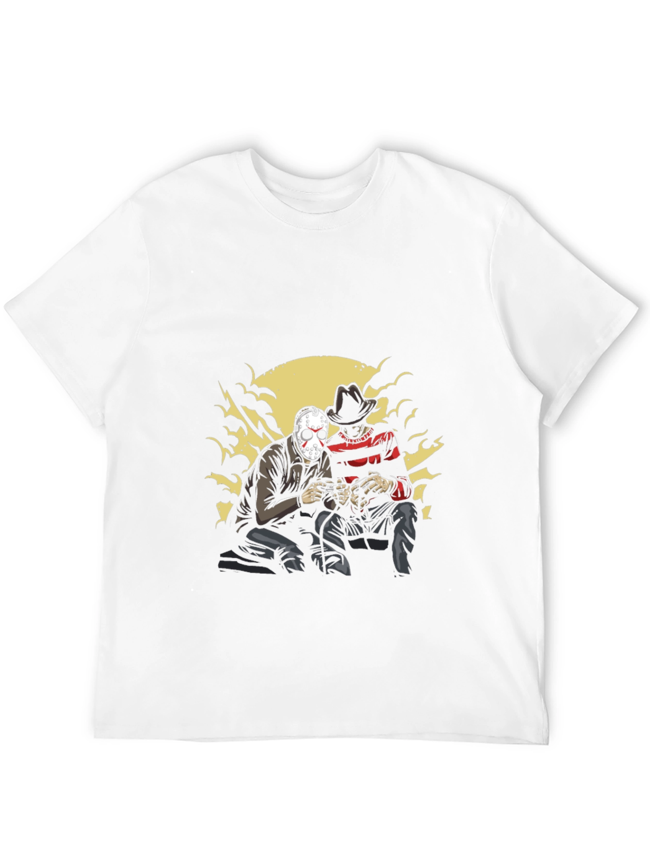 Horror Movie Characters Graphic Tee