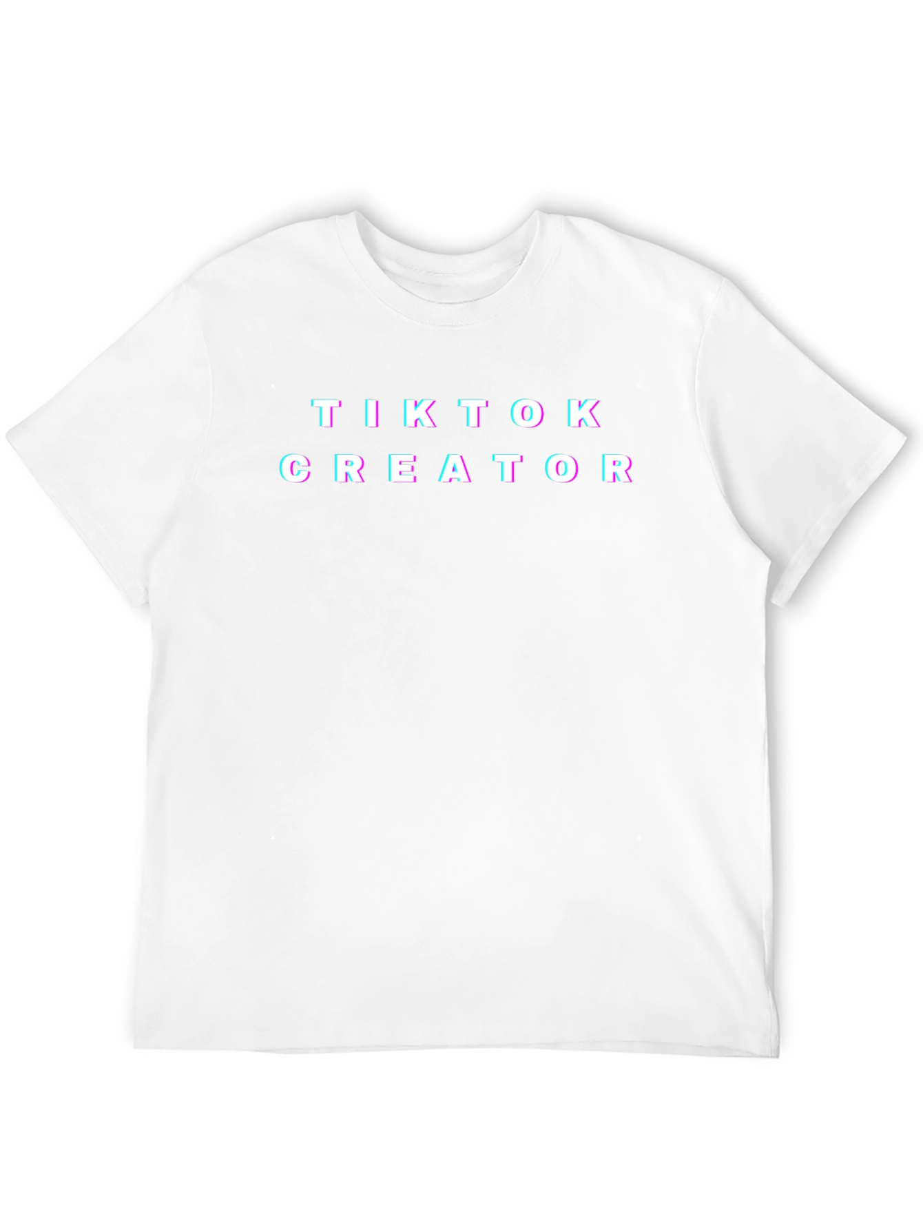 TikTok Creator Black Tee - Trendy Graphic T-Shirt