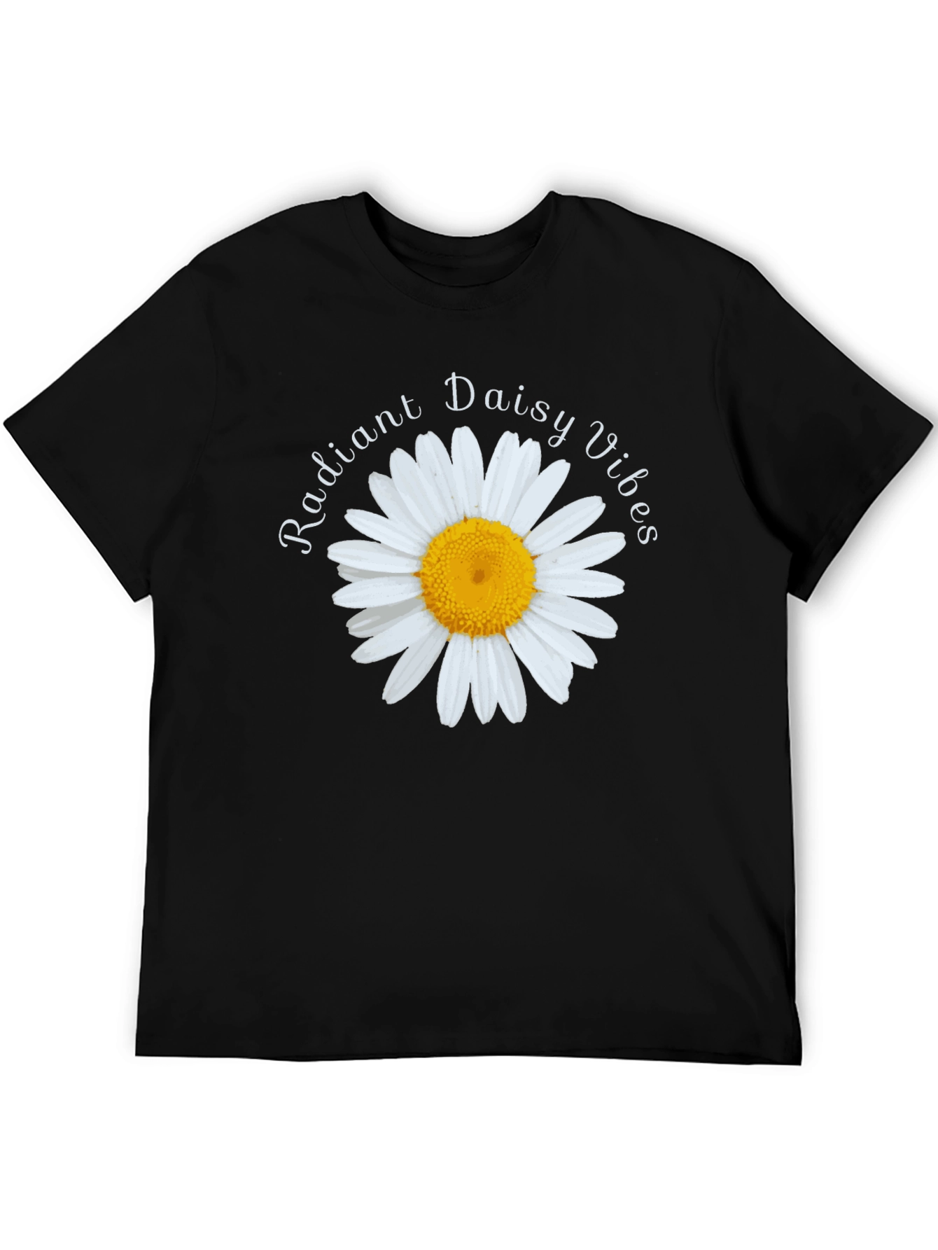 Radiant Daisy Vibes Graphic Tee - Unisex Soft Cotton