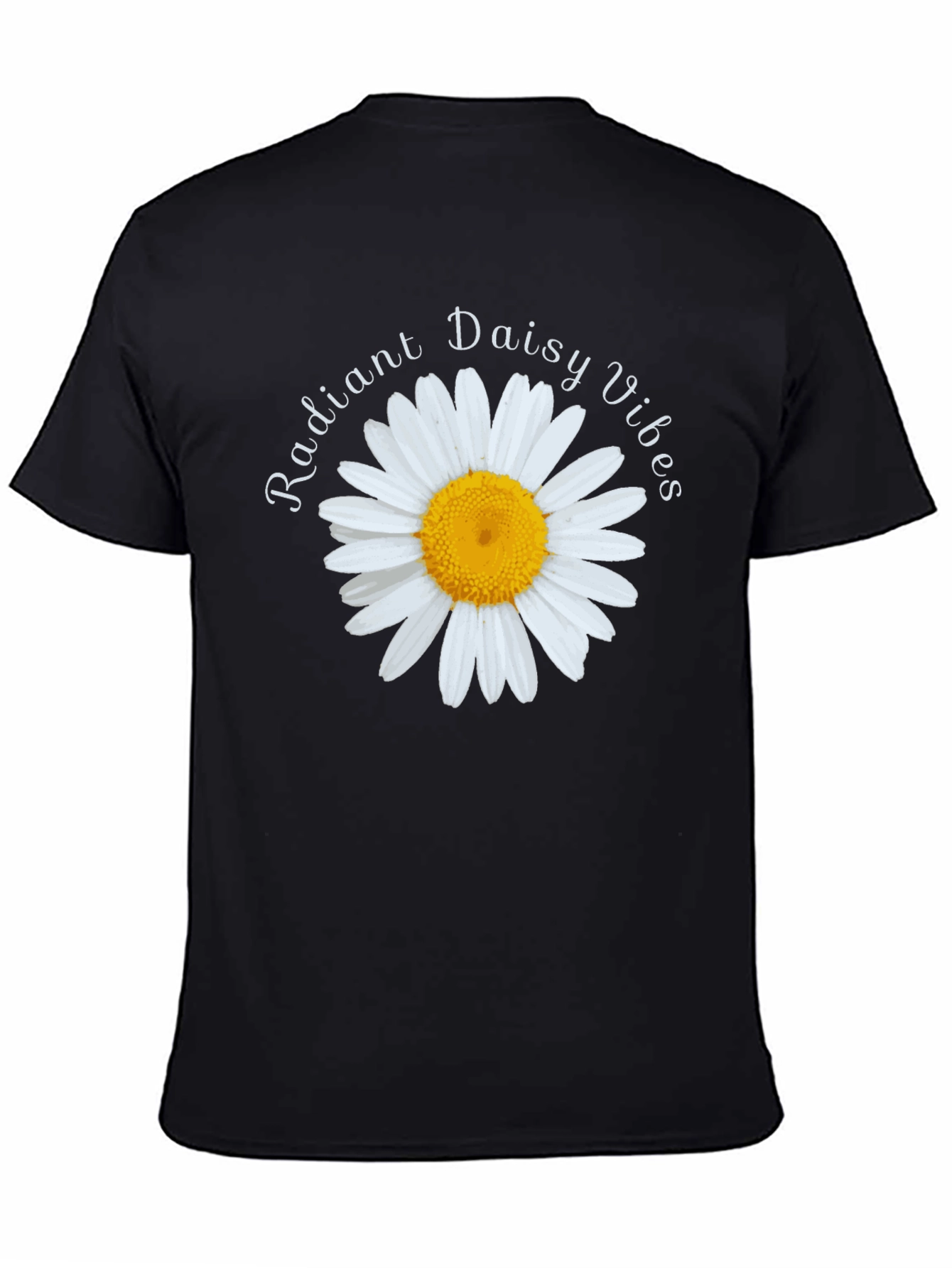 Radiant Daisy Vibes Graphic Tee - Unisex Soft Cotton