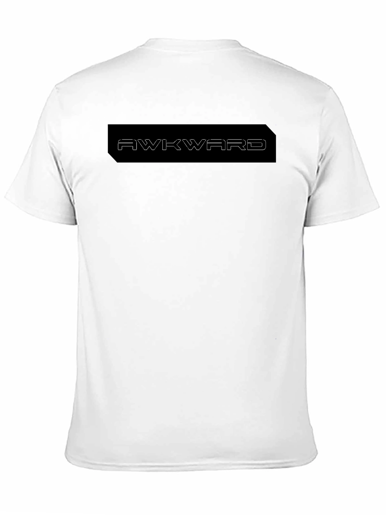 Awkward Graphic Black T-Shirt