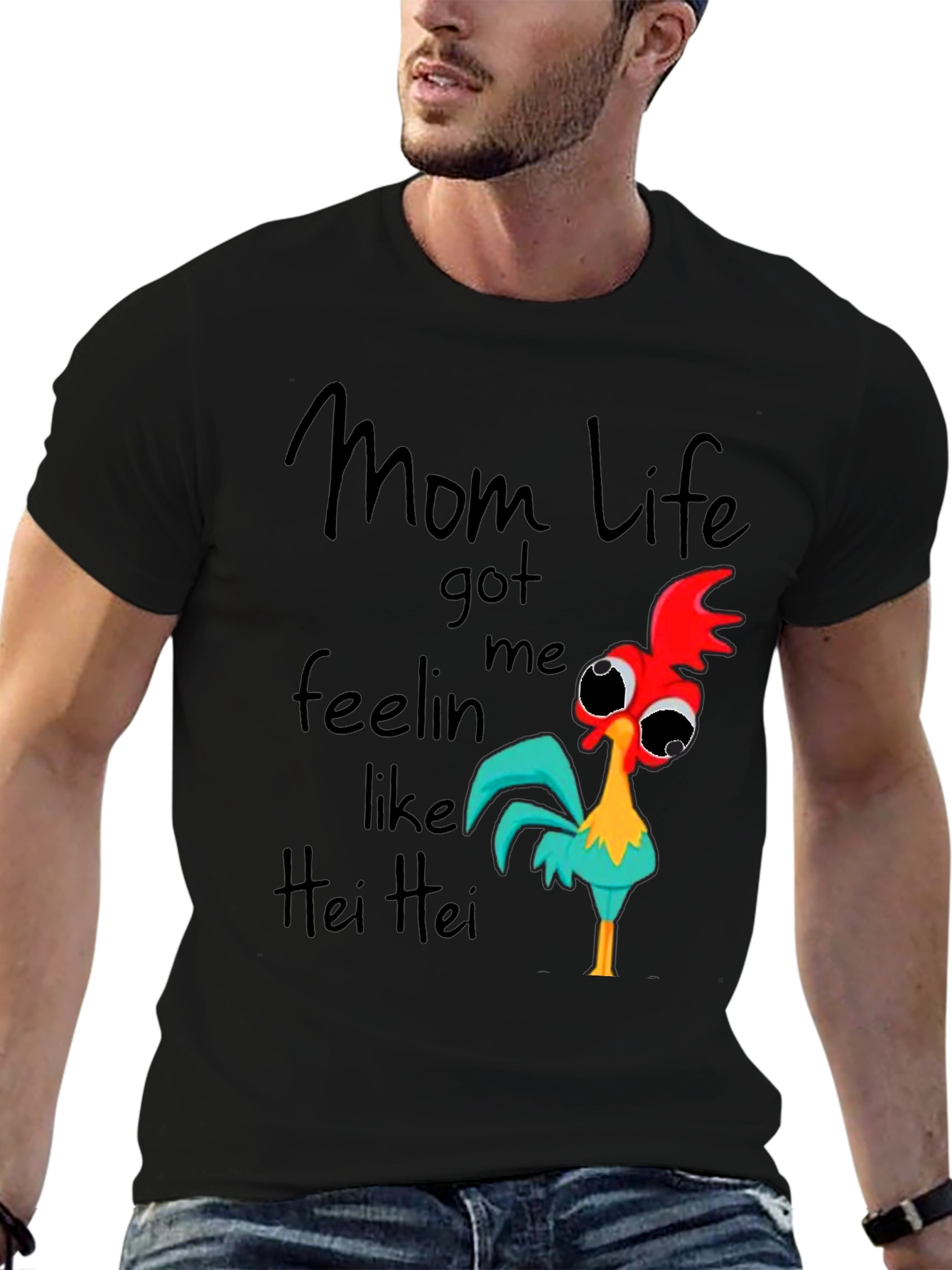 Mom Life Hei Hei T-Shirt