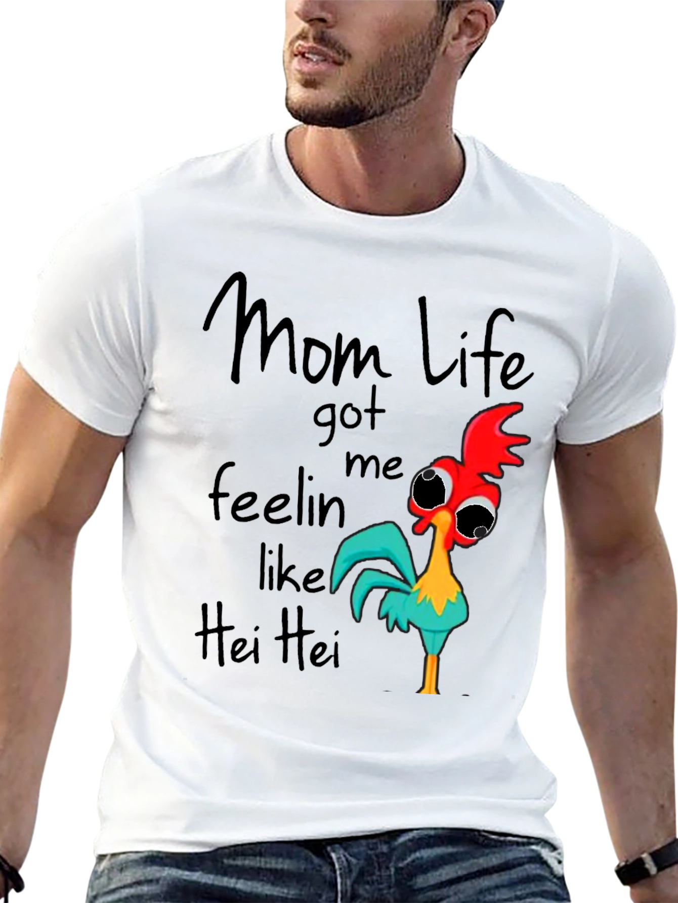 Mom Life Hei Hei T-Shirt