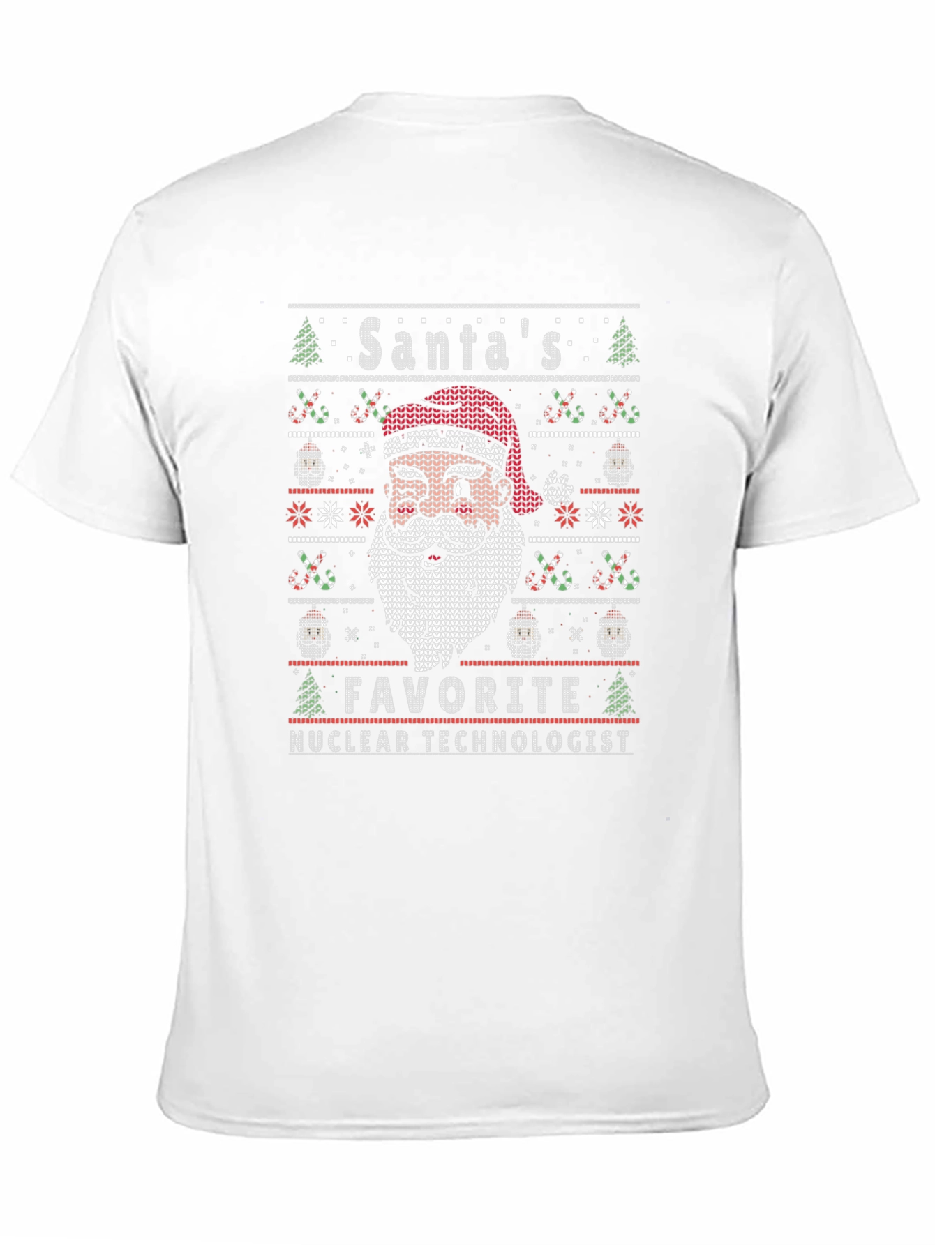 Santas Favorite Nuclear Technologist Christmas T-Shirt