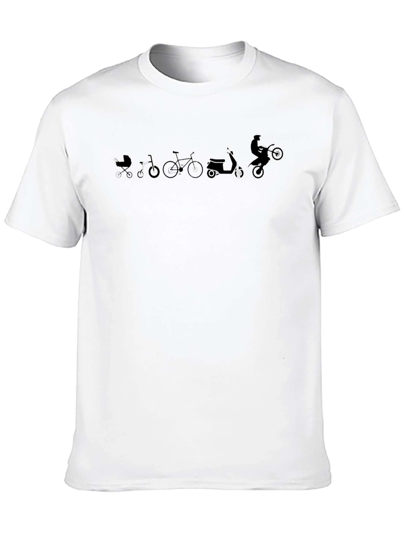 Evolution of Ride Black T-Shirt