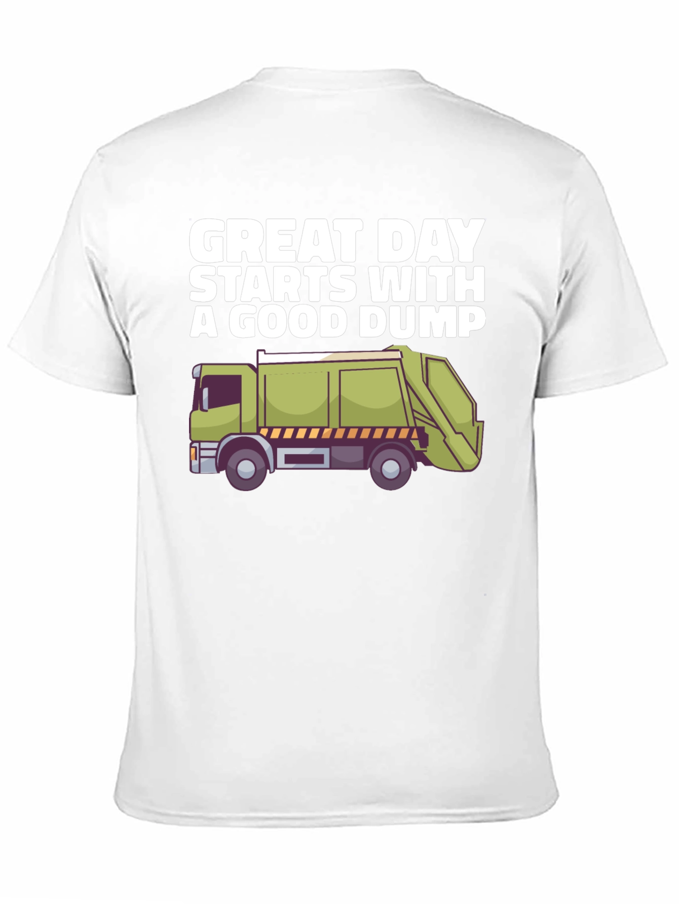 Funny Garbage Truck Graphic T-Shirt