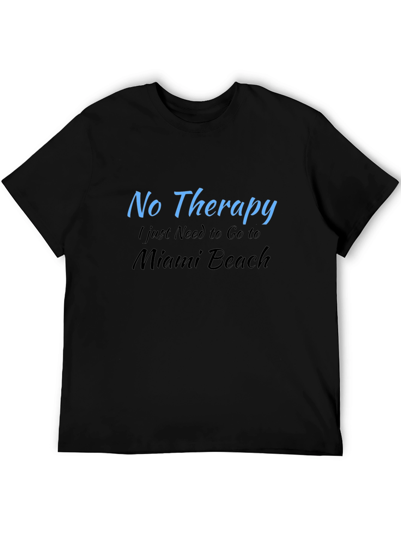 Miami Beach Therapy T-Shirt | Soft Cotton Tee
