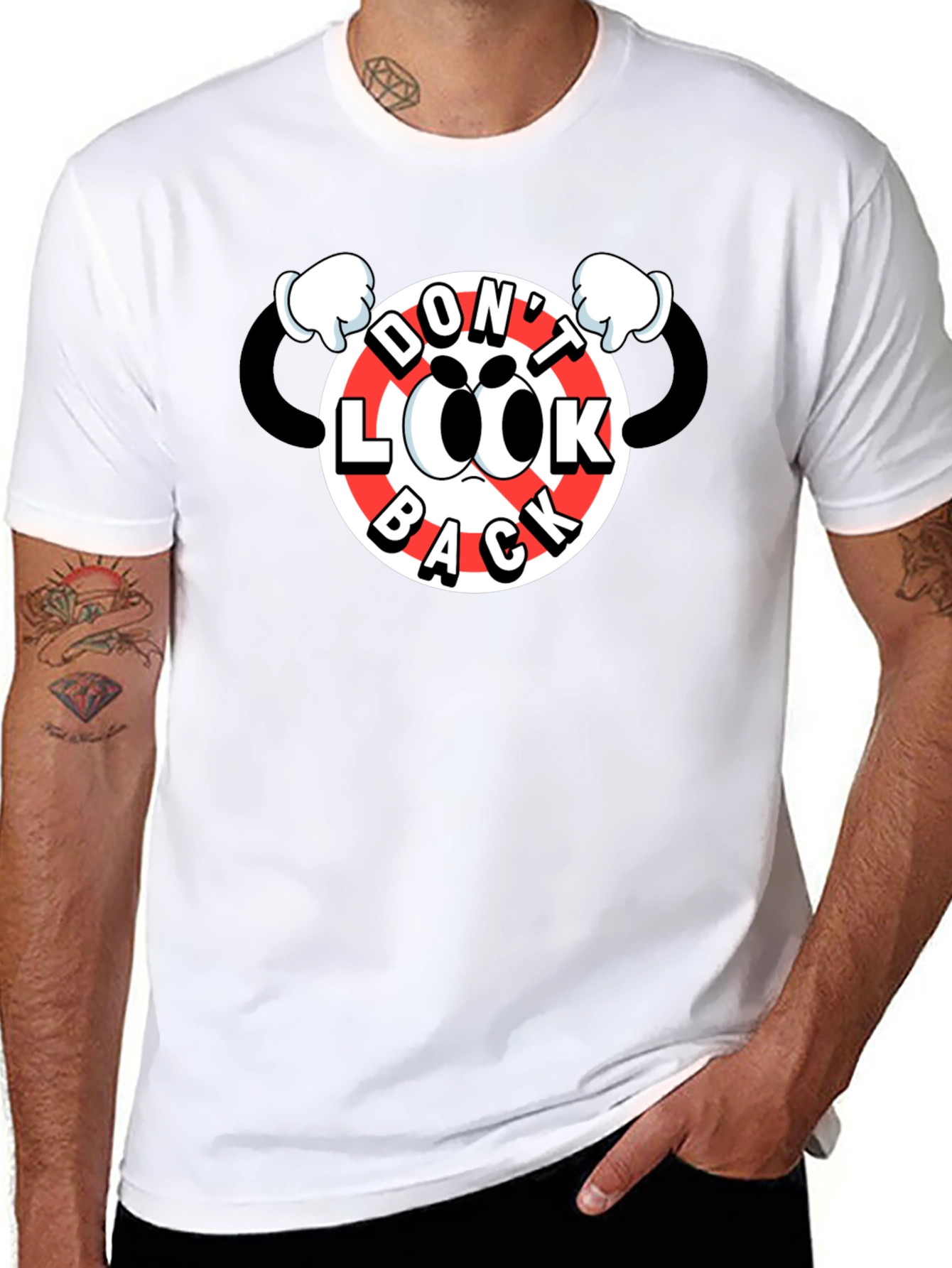 Dont Look Back Graphic Tee