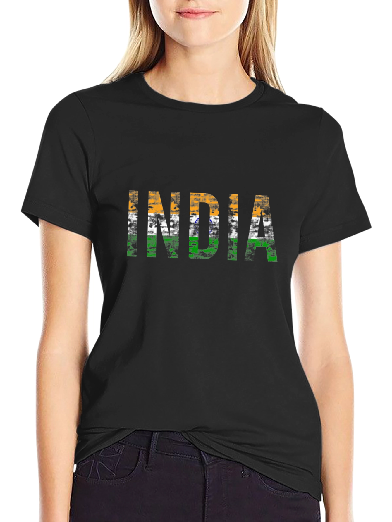 India Flag T-Shirt - Patriotic Graphic Tee