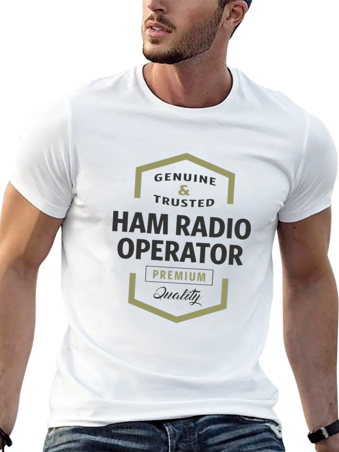 Ham Radio Operator Premium Quality T-Shirt