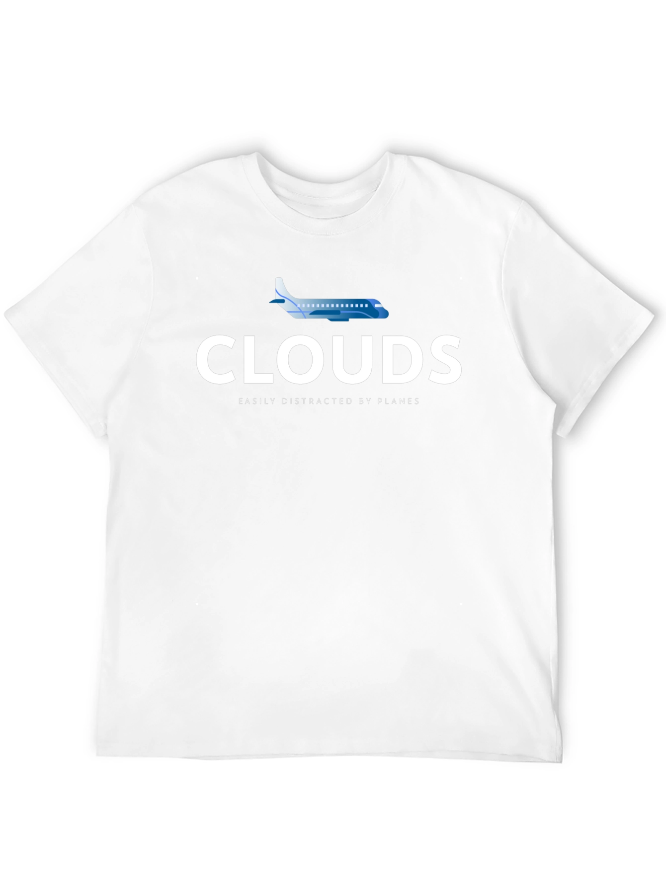 Clouds Distracted by Planes T-Shirt