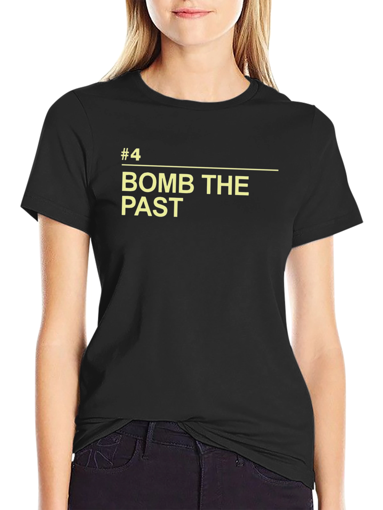 Bomb the Past Graphic Tee - Cool Retro Design