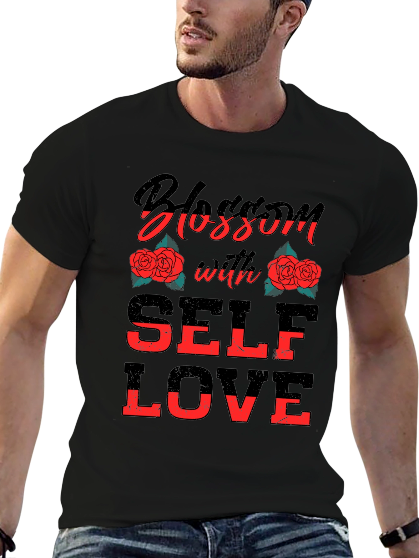 Blossom with Self Love Graphic Tee