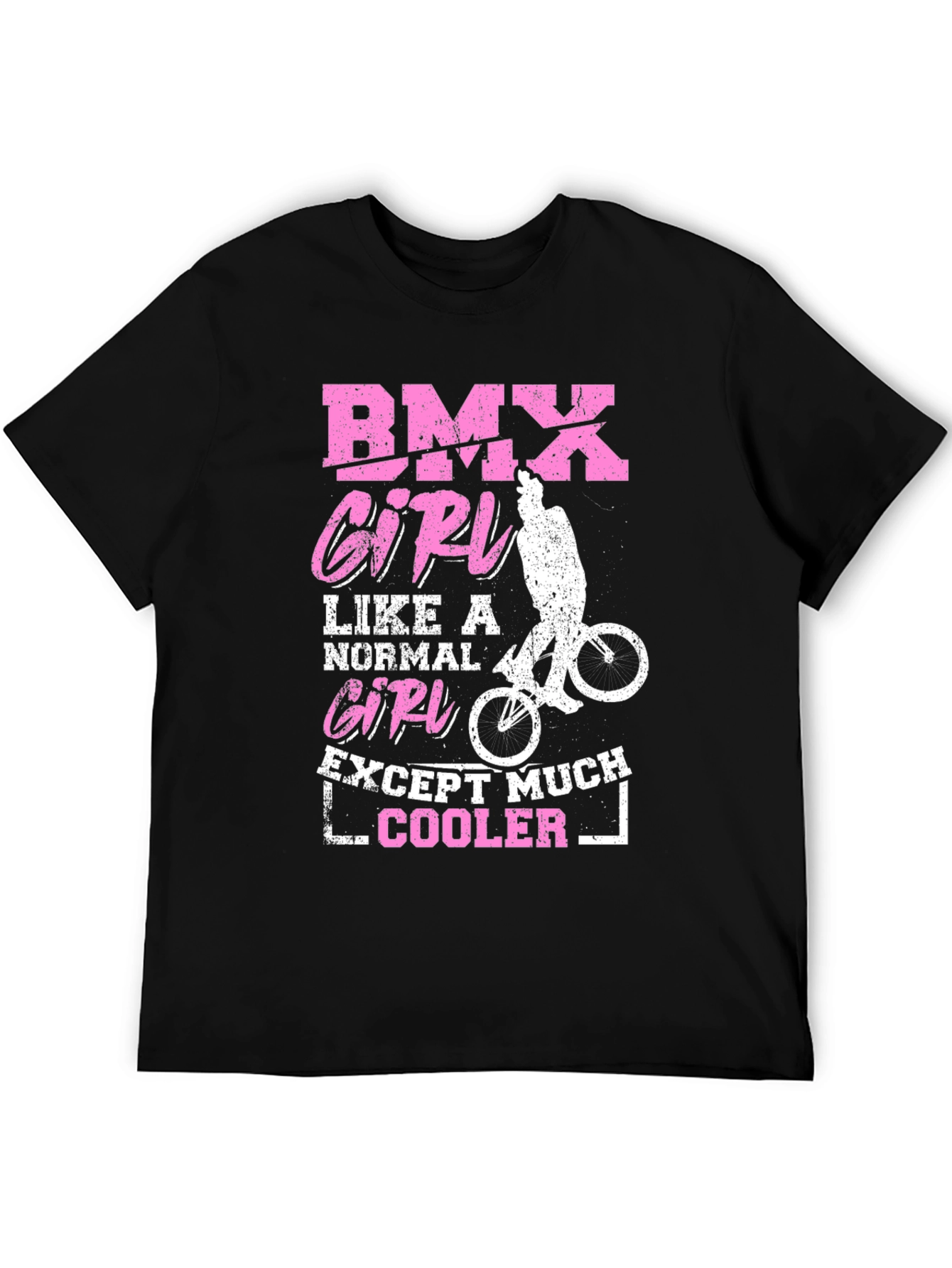 BMX Girl T-Shirt - Except Much Cooler!