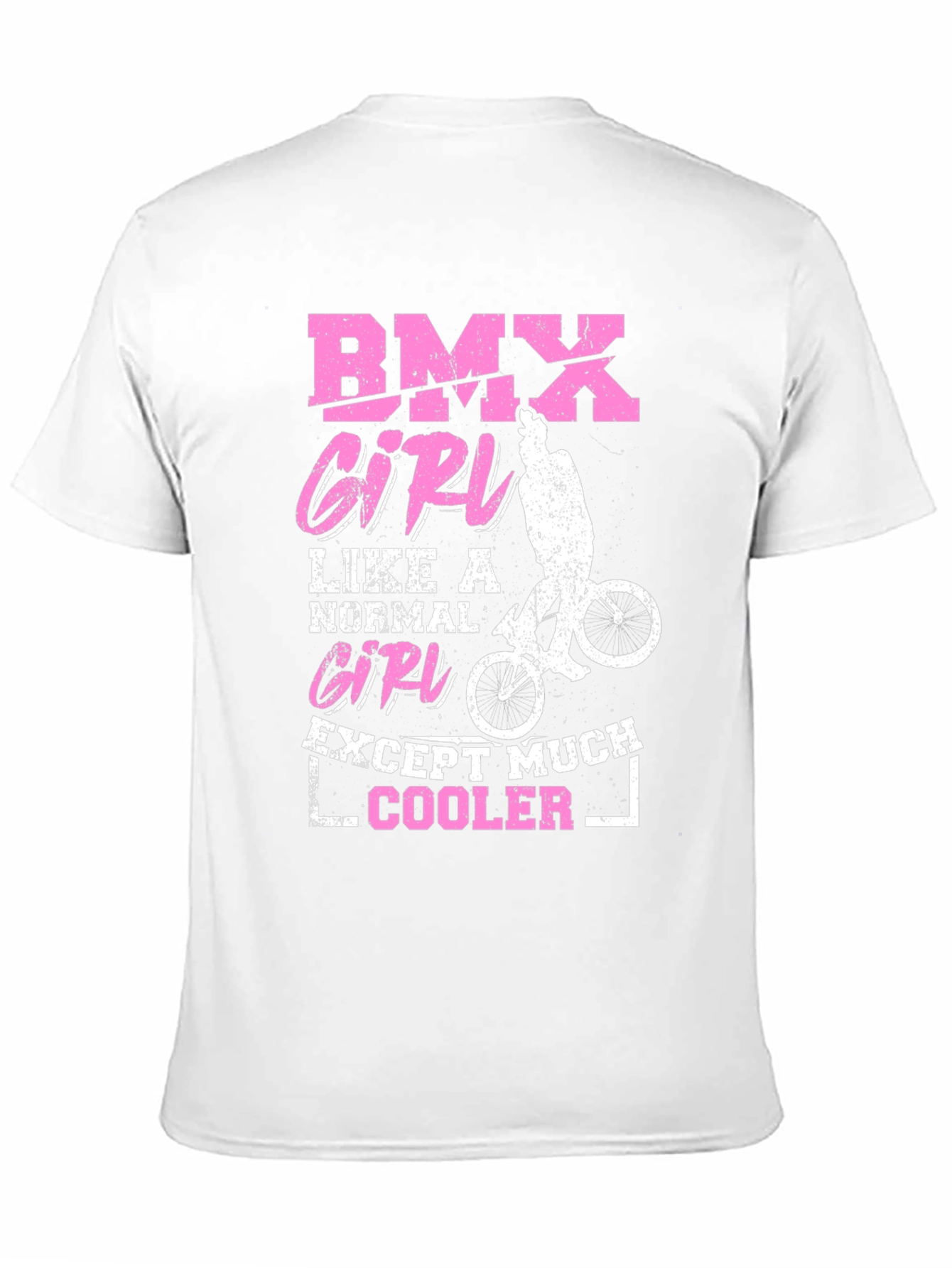 BMX Girl T-Shirt - Except Much Cooler!