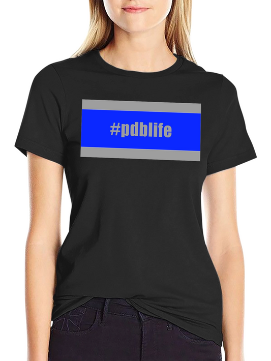 #pdblife Graphic Tee - Soft Cotton Blend Casual Wear