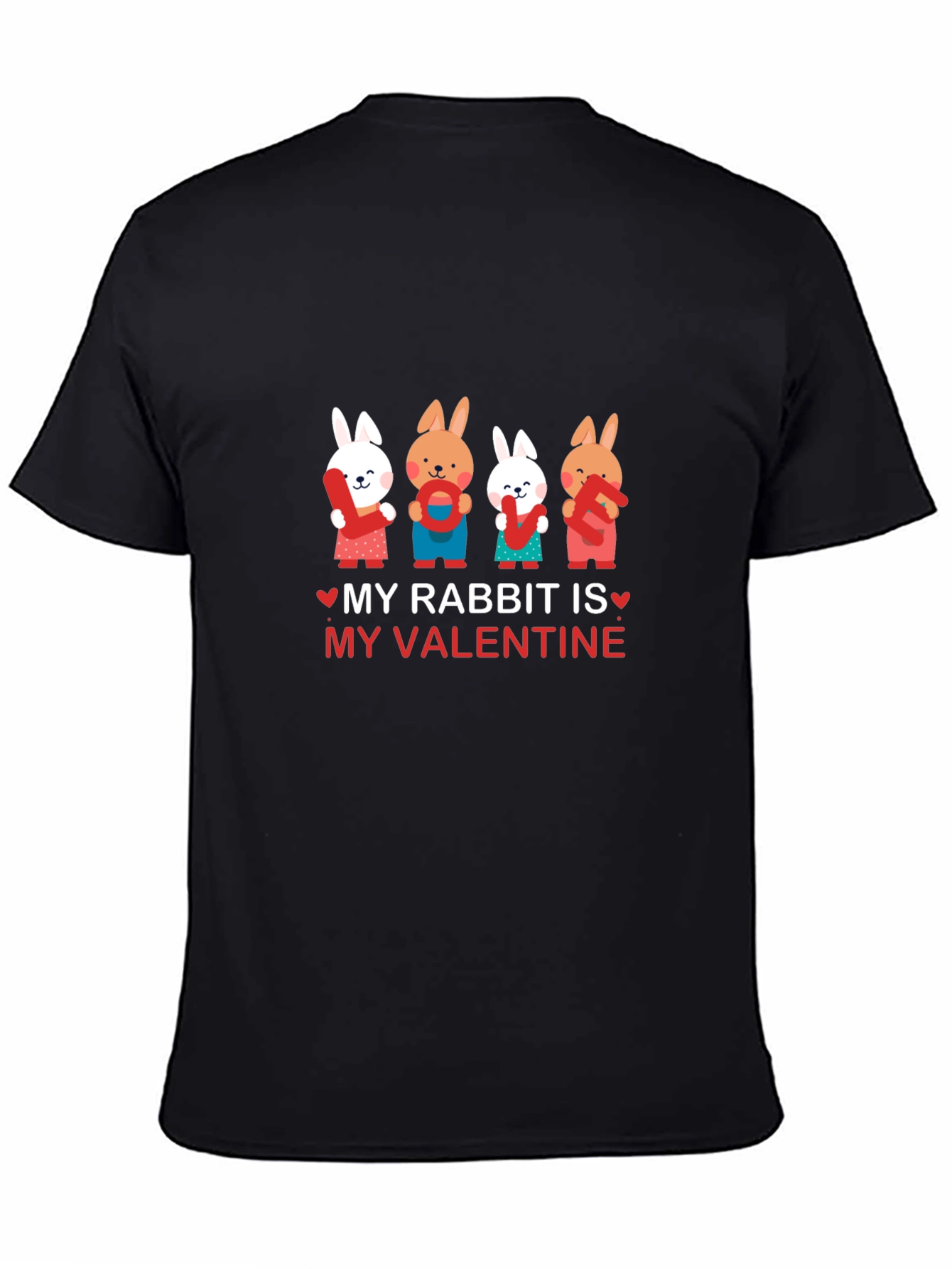 My Rabbit is My Valentine Graphic Tee