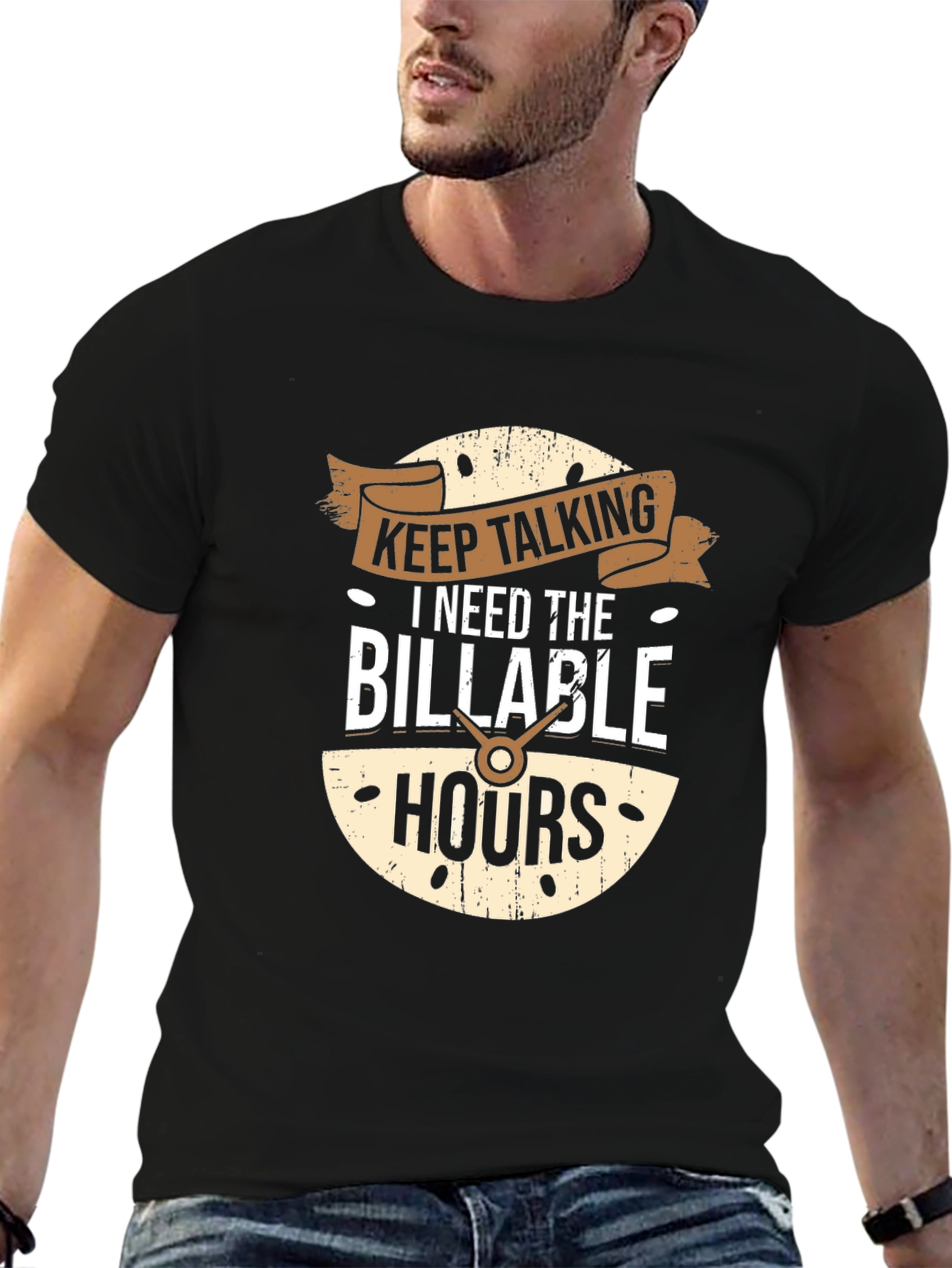 Keep Talking Billable Hours Funny T-Shirt