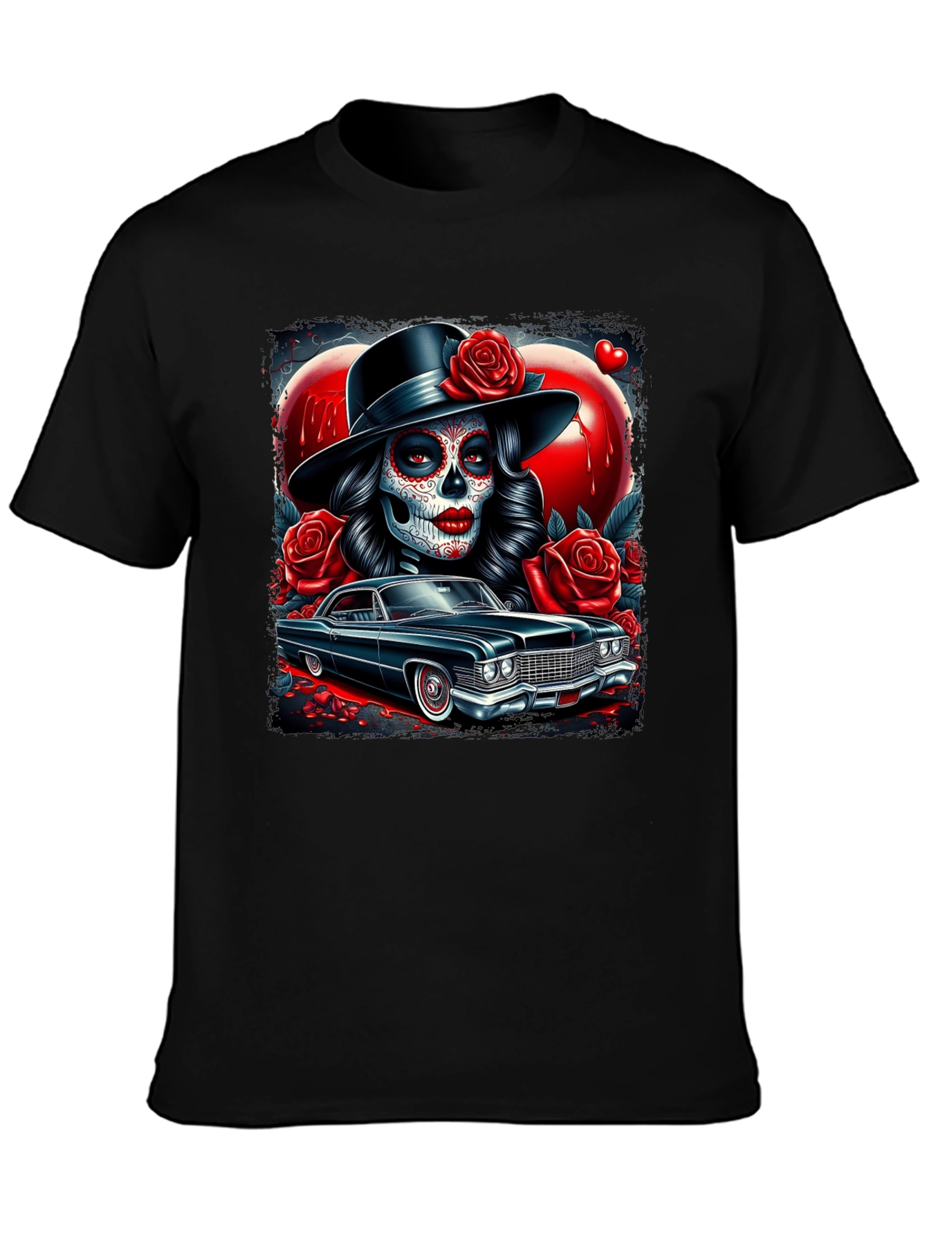 Day of the Dead Car T-Shirt