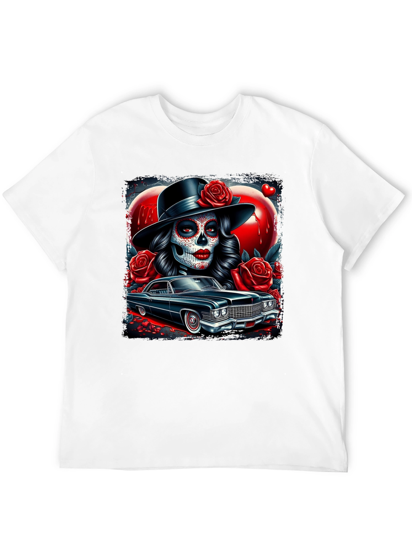 Day of the Dead Car T-Shirt