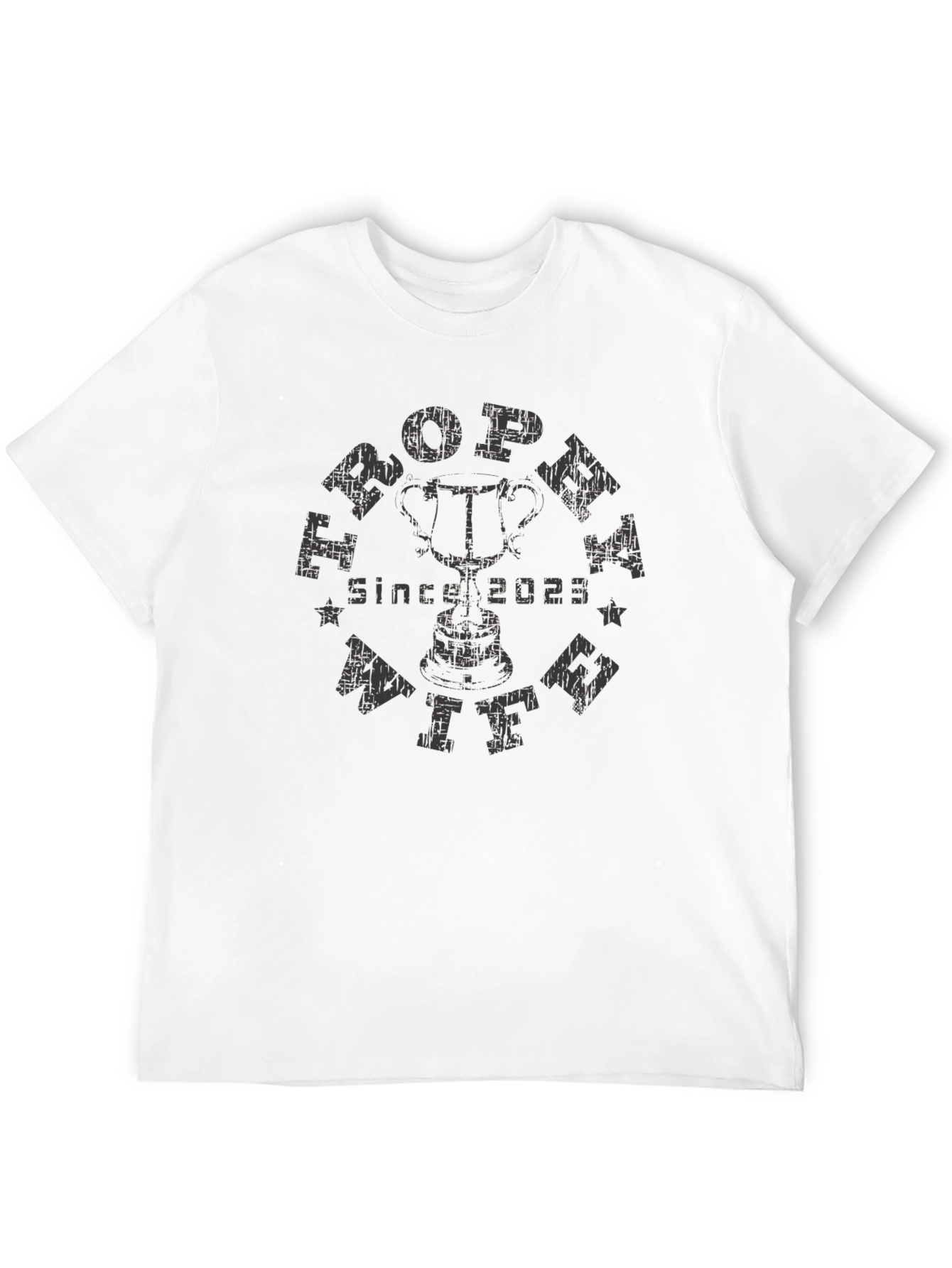 Trophy Wife Since 2023 Black T-Shirt