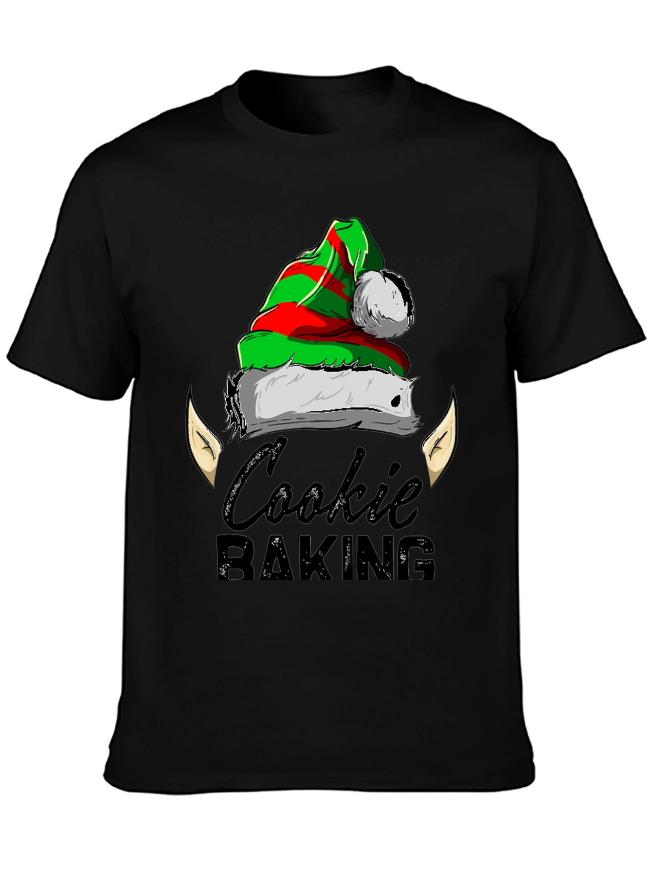 Cookie Baking Elf Hat T-Shirt
