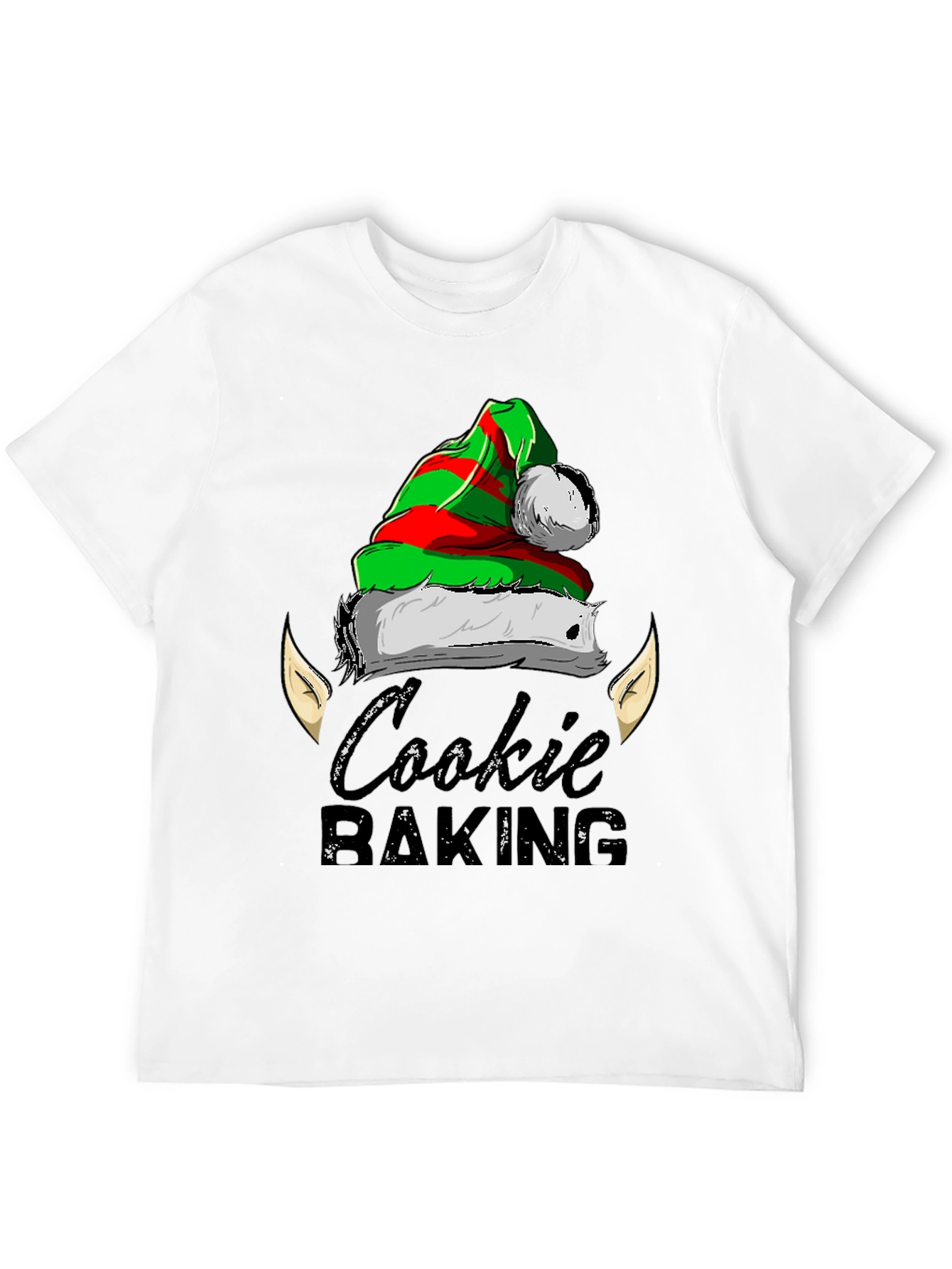 Cookie Baking Elf Hat T-Shirt