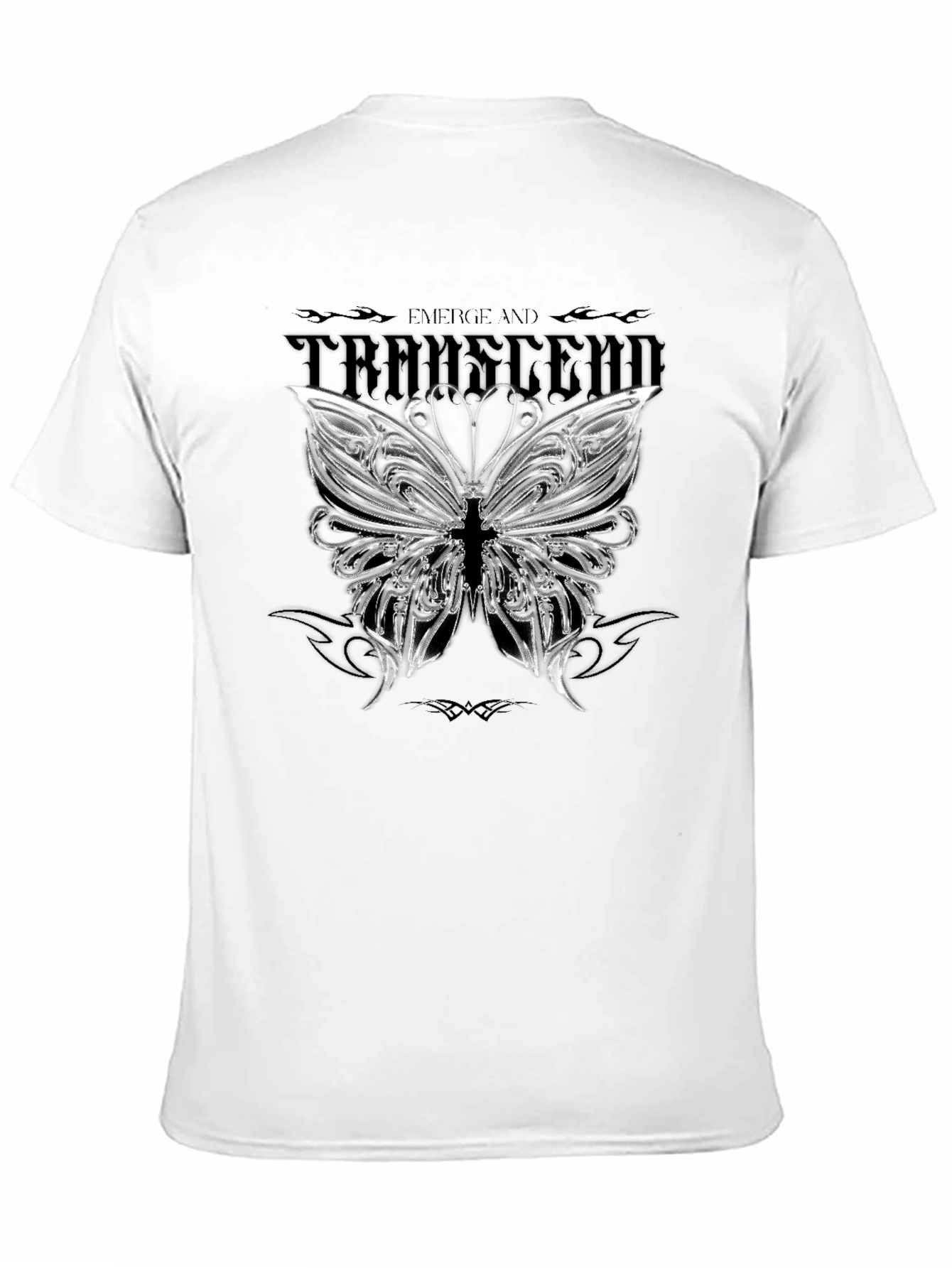 Emerge & Transcend Butterfly Graphic Tee