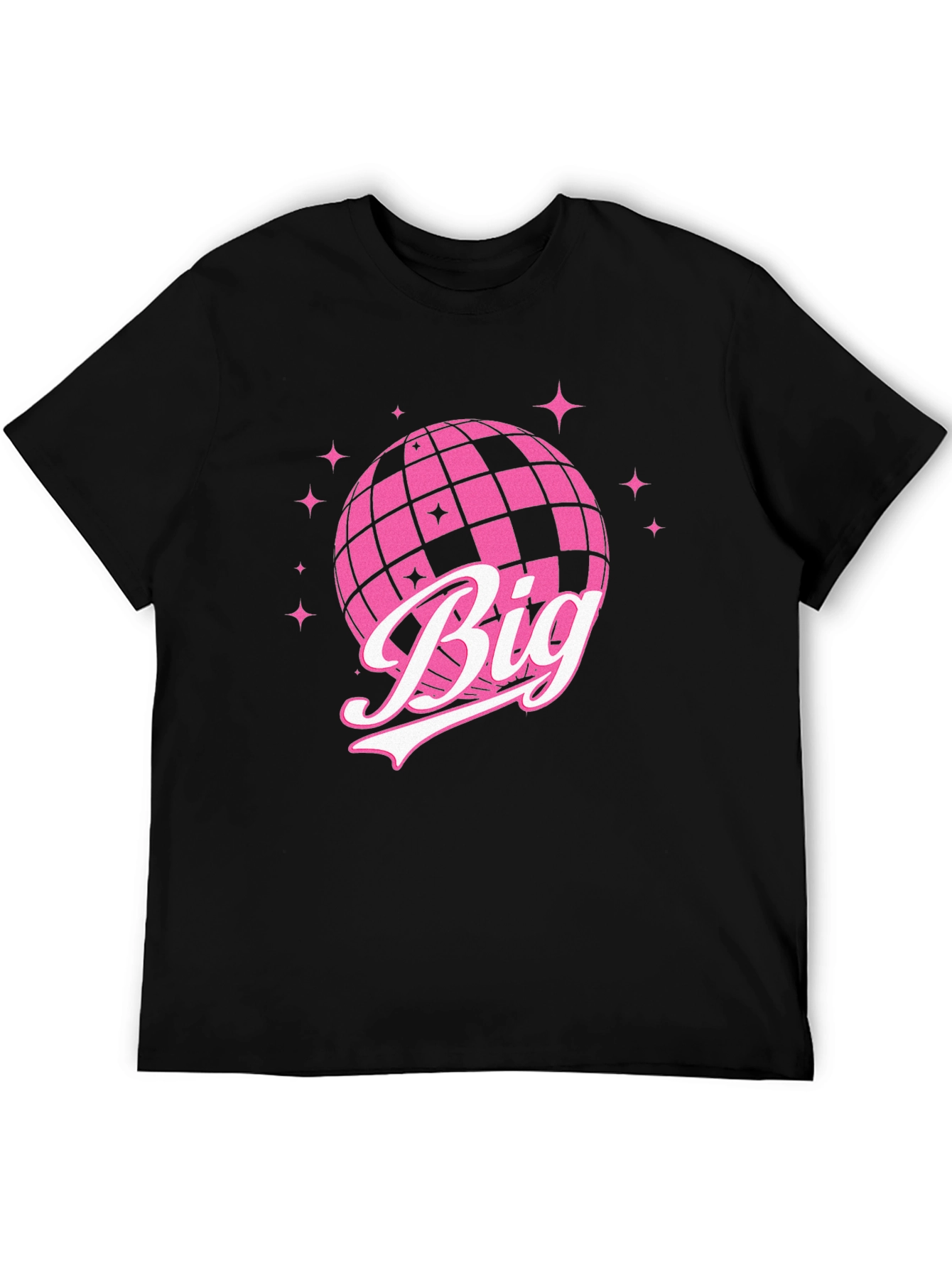 Retro Big Disco Ball Graphic T-Shirt