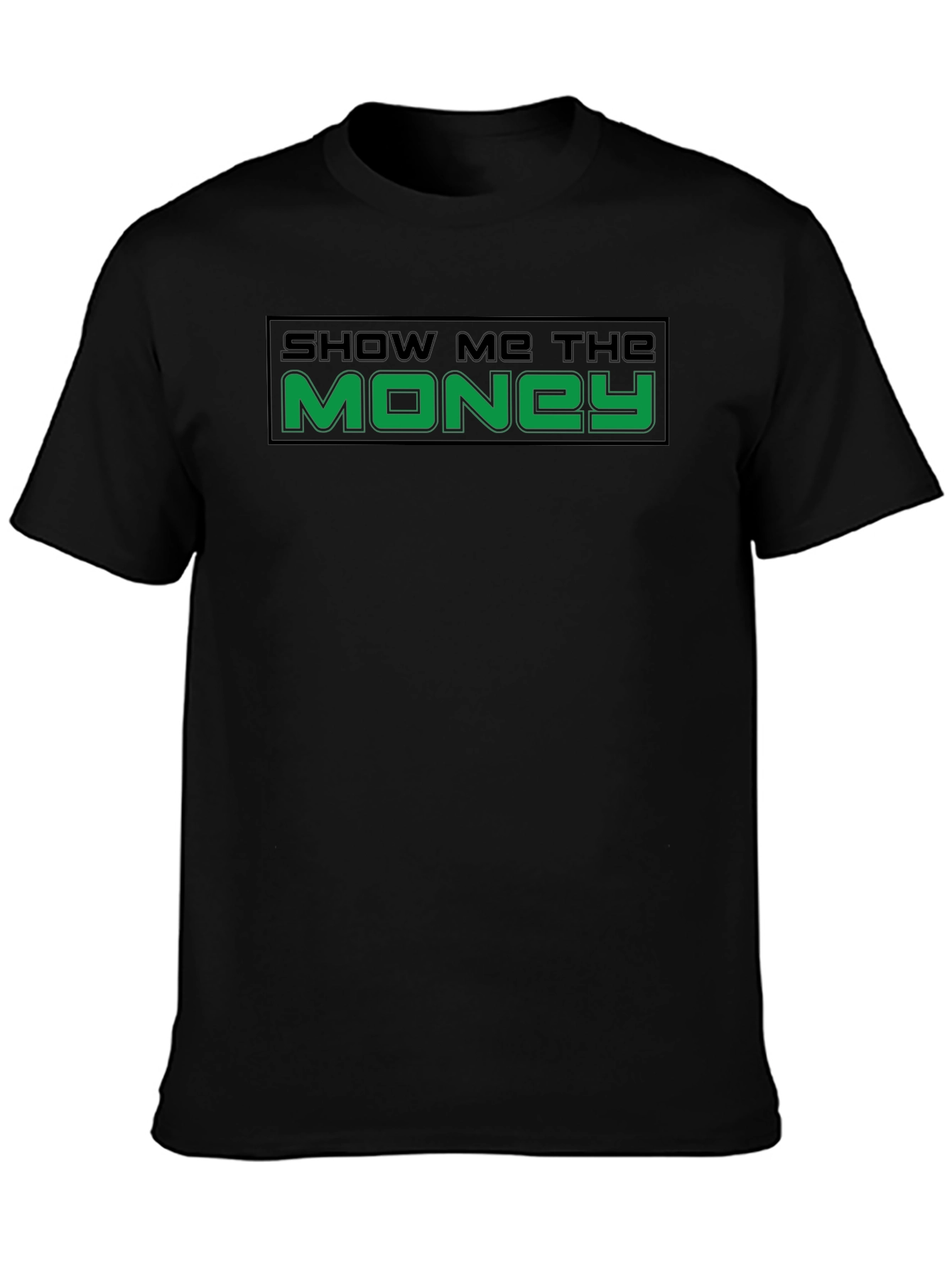 Show Me The Money Graphic Tee - Black