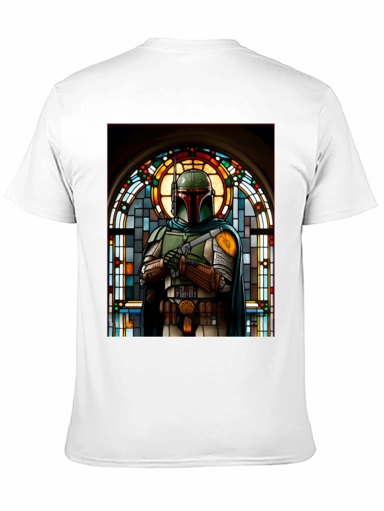 Boba Fett Stained Glass T-Shirt