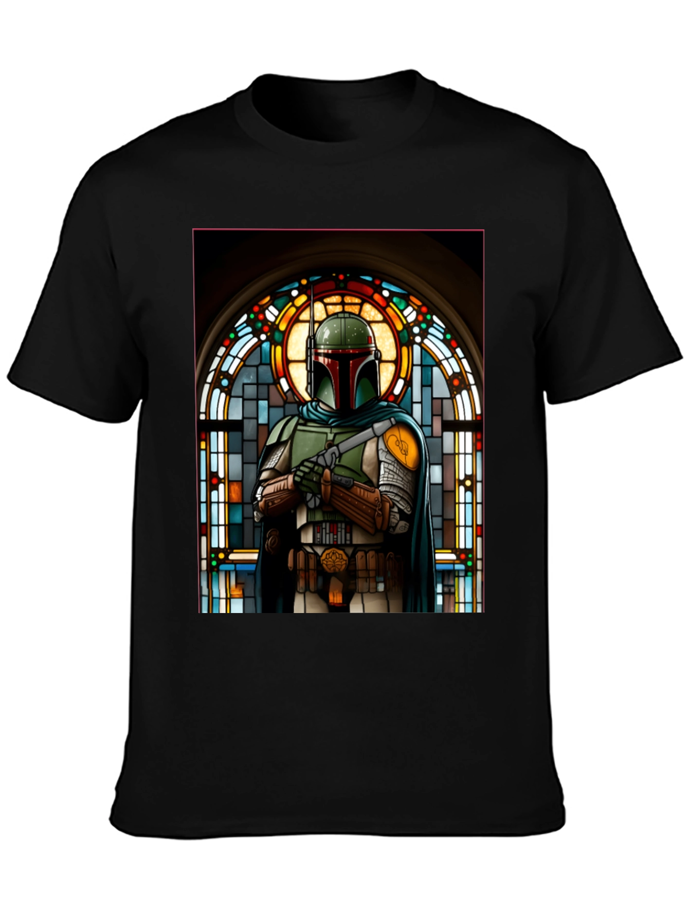 Boba Fett Stained Glass T-Shirt