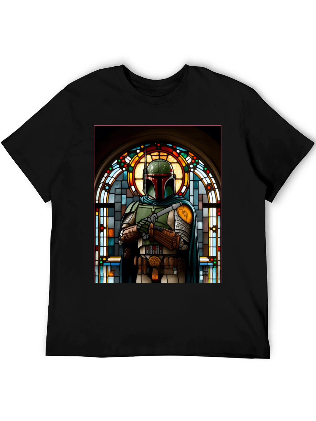 Boba Fett Stained Glass T-Shirt