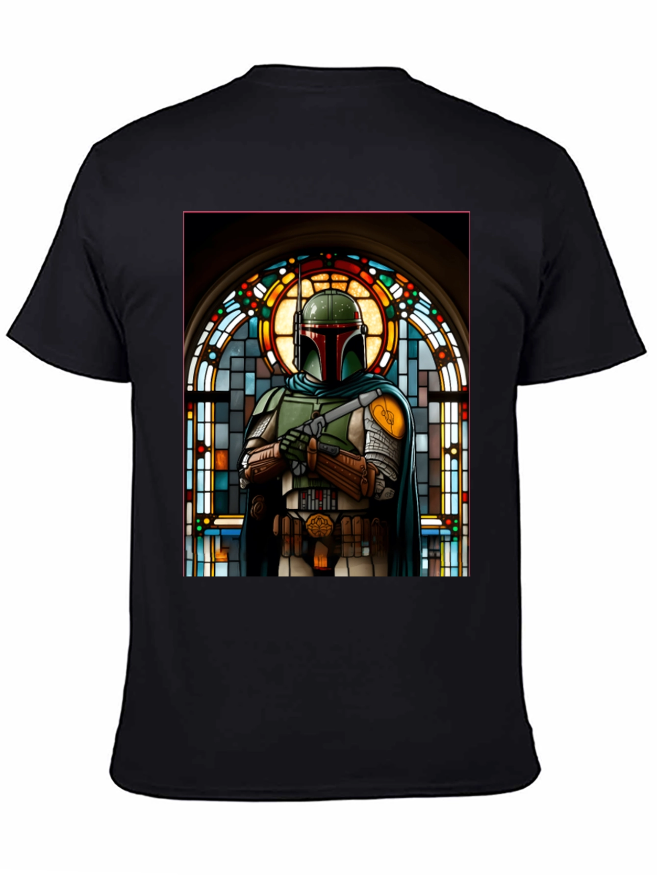 Boba Fett Stained Glass T-Shirt