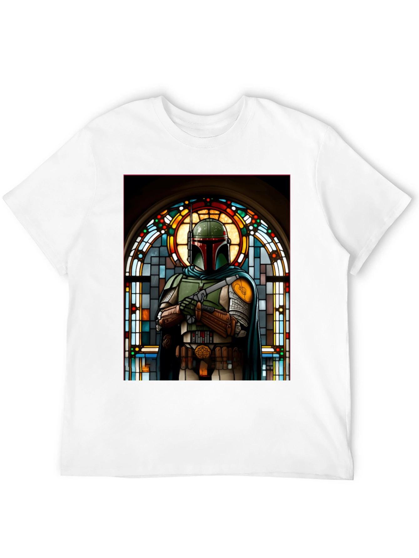 Boba Fett Stained Glass T-Shirt
