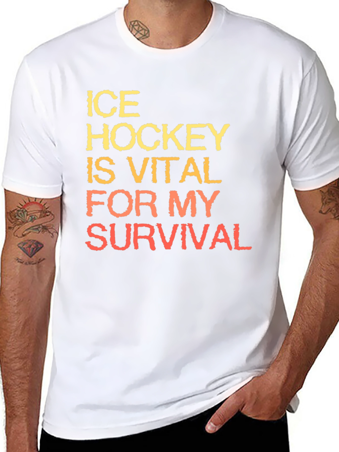 Ice Hockey is Vital T-Shirt