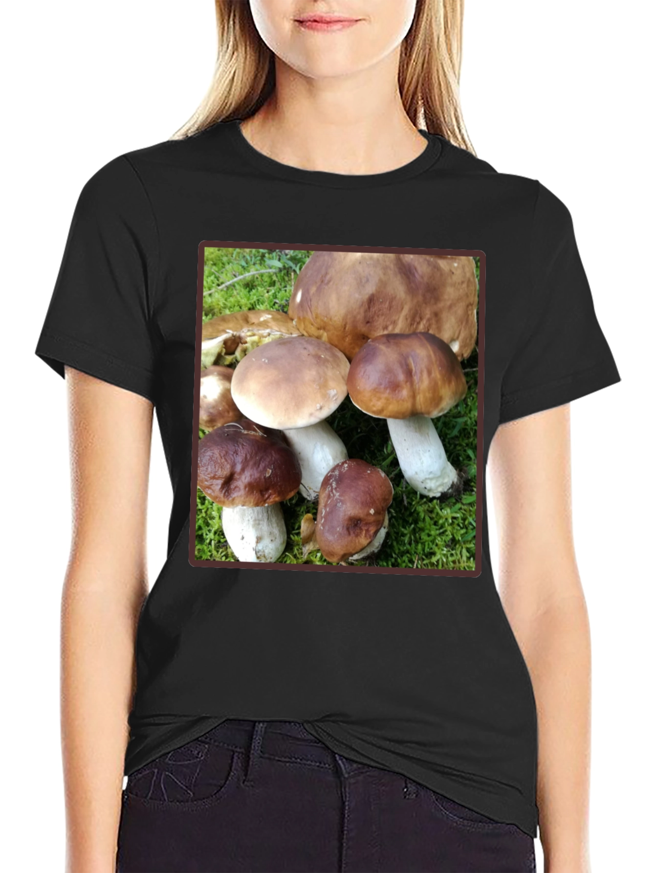 Mushroom Graphic T-Shirt - Forest Fungi Tee
