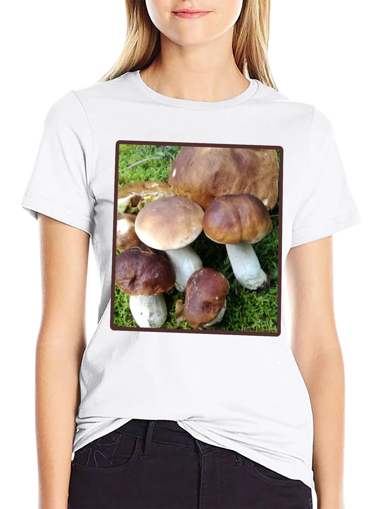 Mushroom Graphic T-Shirt - Forest Fungi Tee